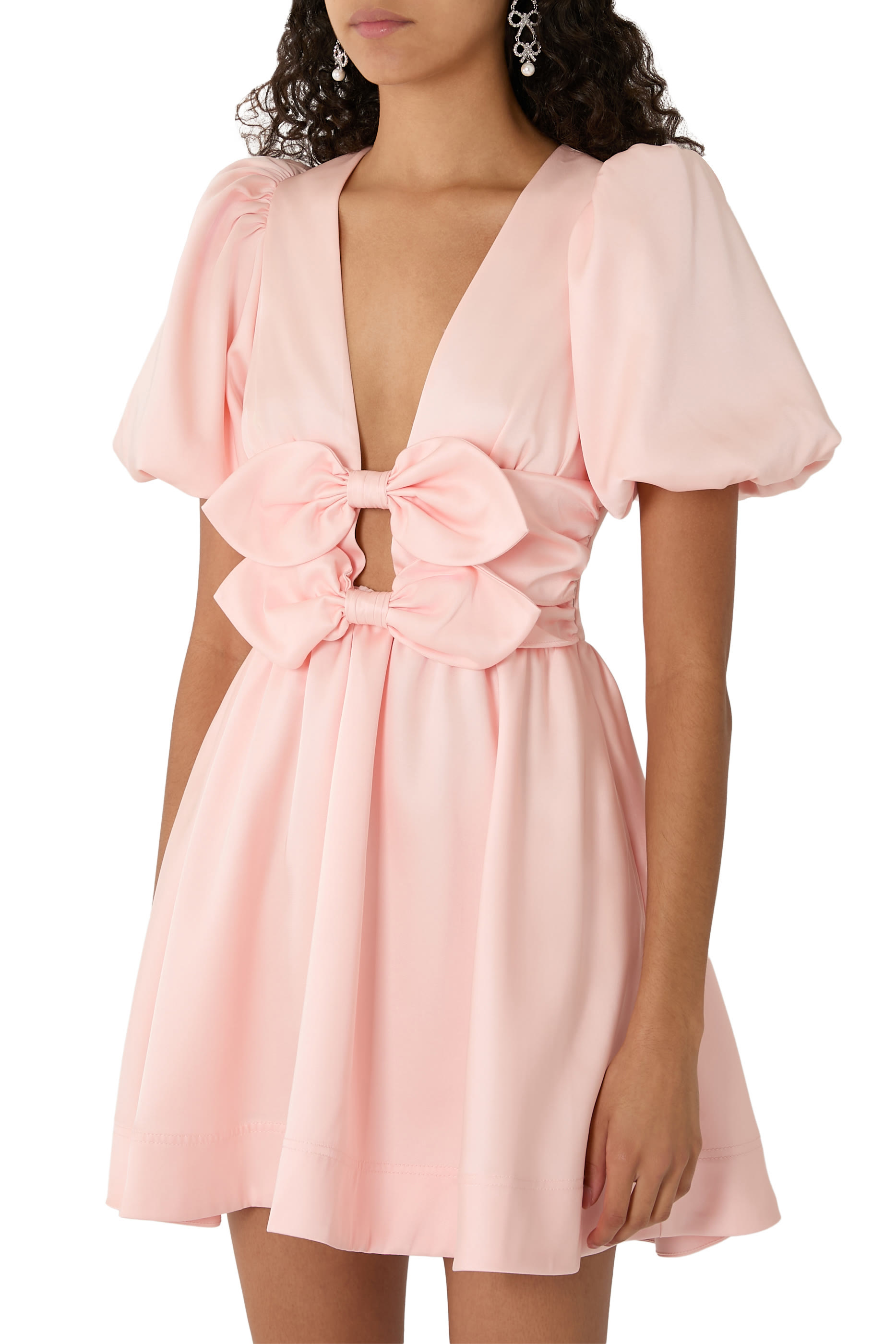 فستان ديفون قصير