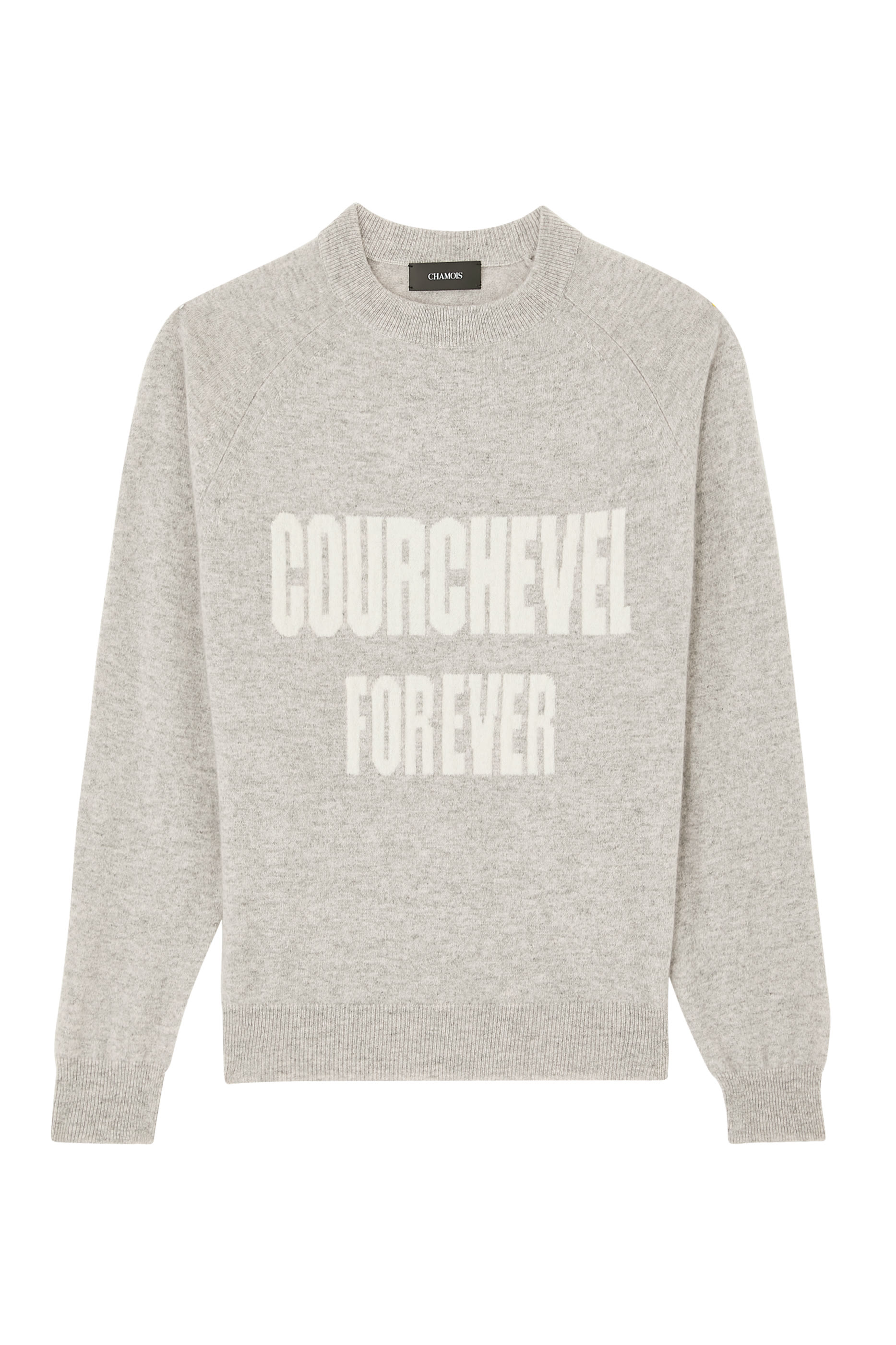 كنزة مورتيز منسوج بياقة ضيقة