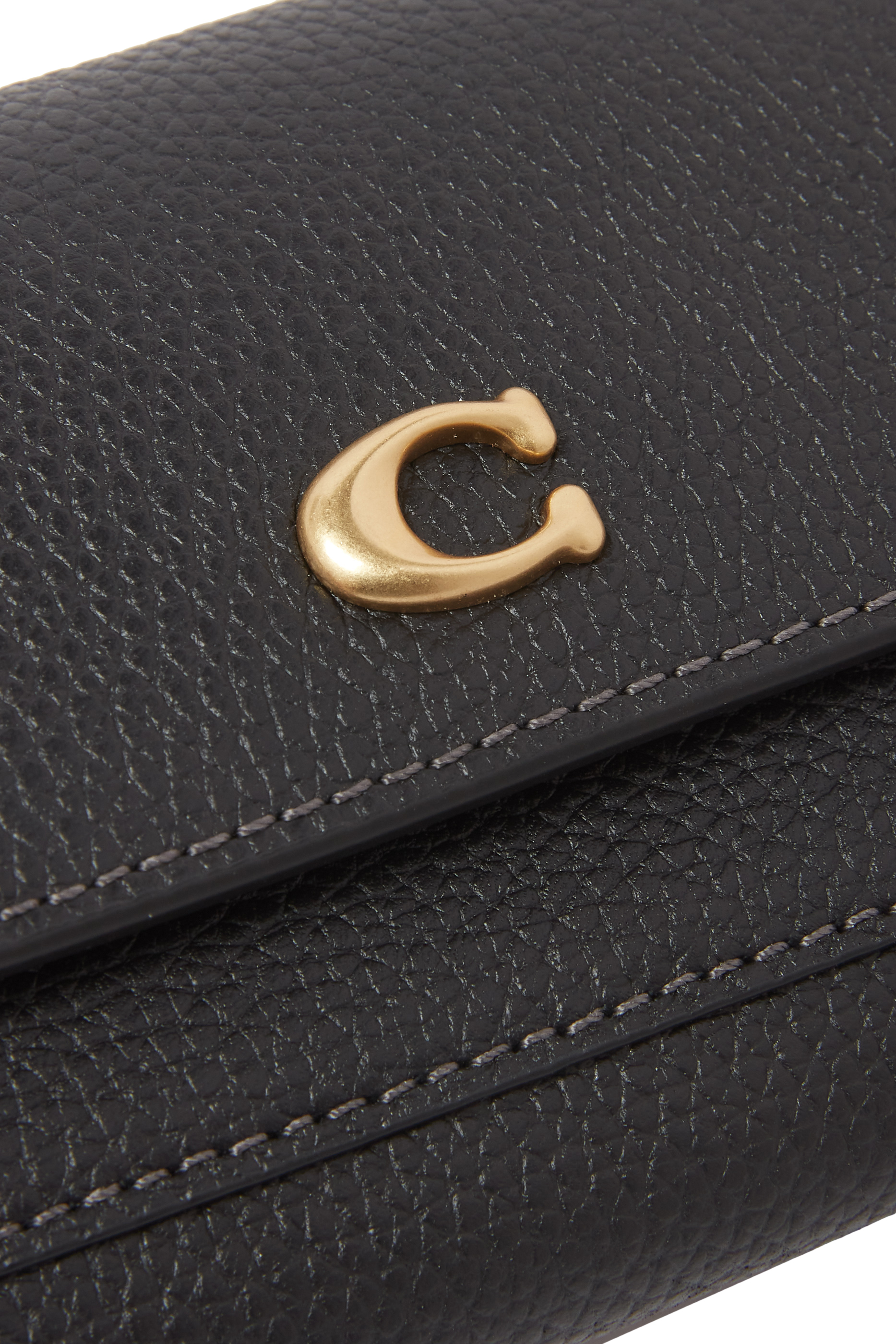 محفظة إسنشال جلد بارز الملمس