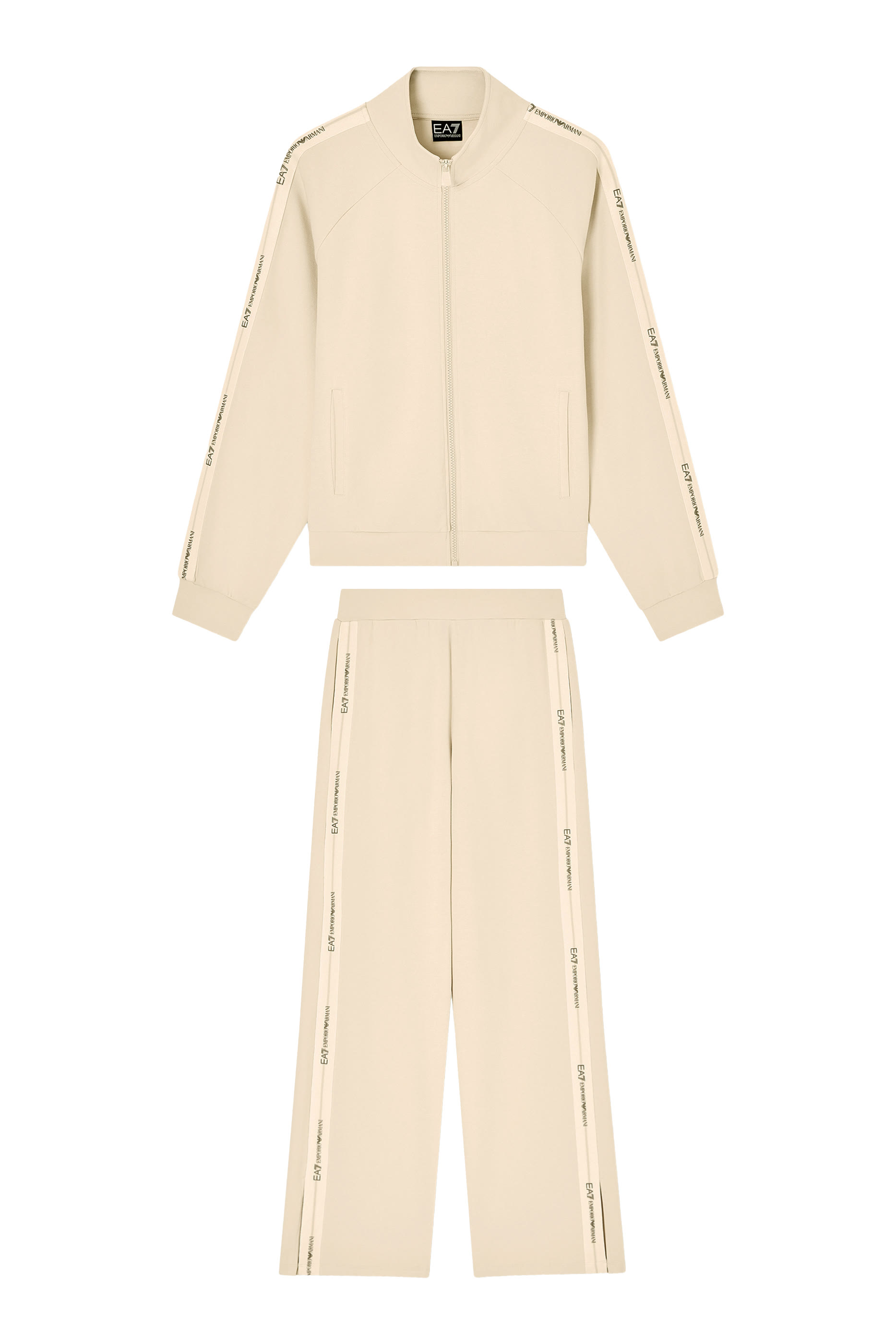 بدلة رياضية بشعار الماركة مزيج مودال مطاطي