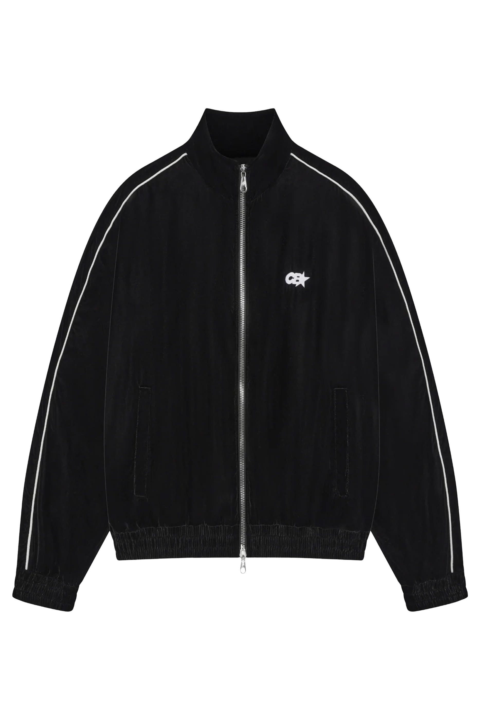 Velour Track Jacket