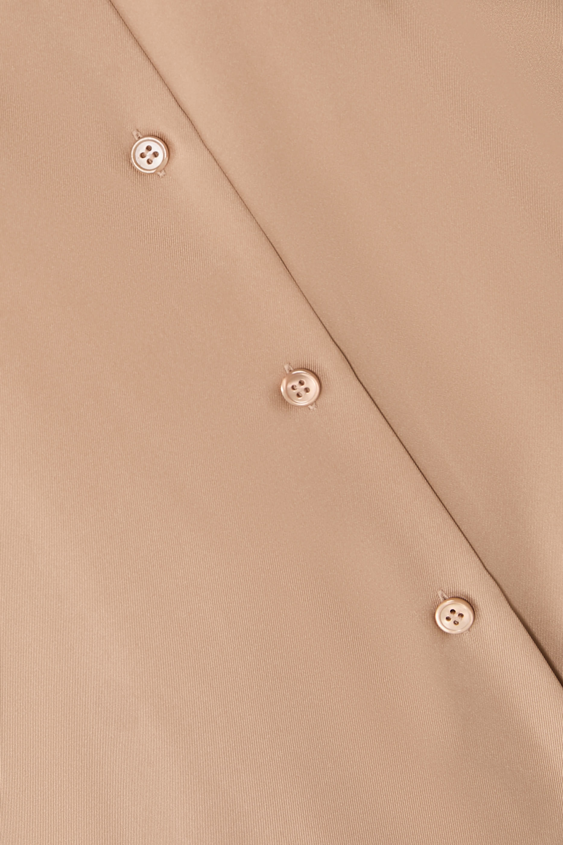 قميص طويل بشعار الماركة حرير