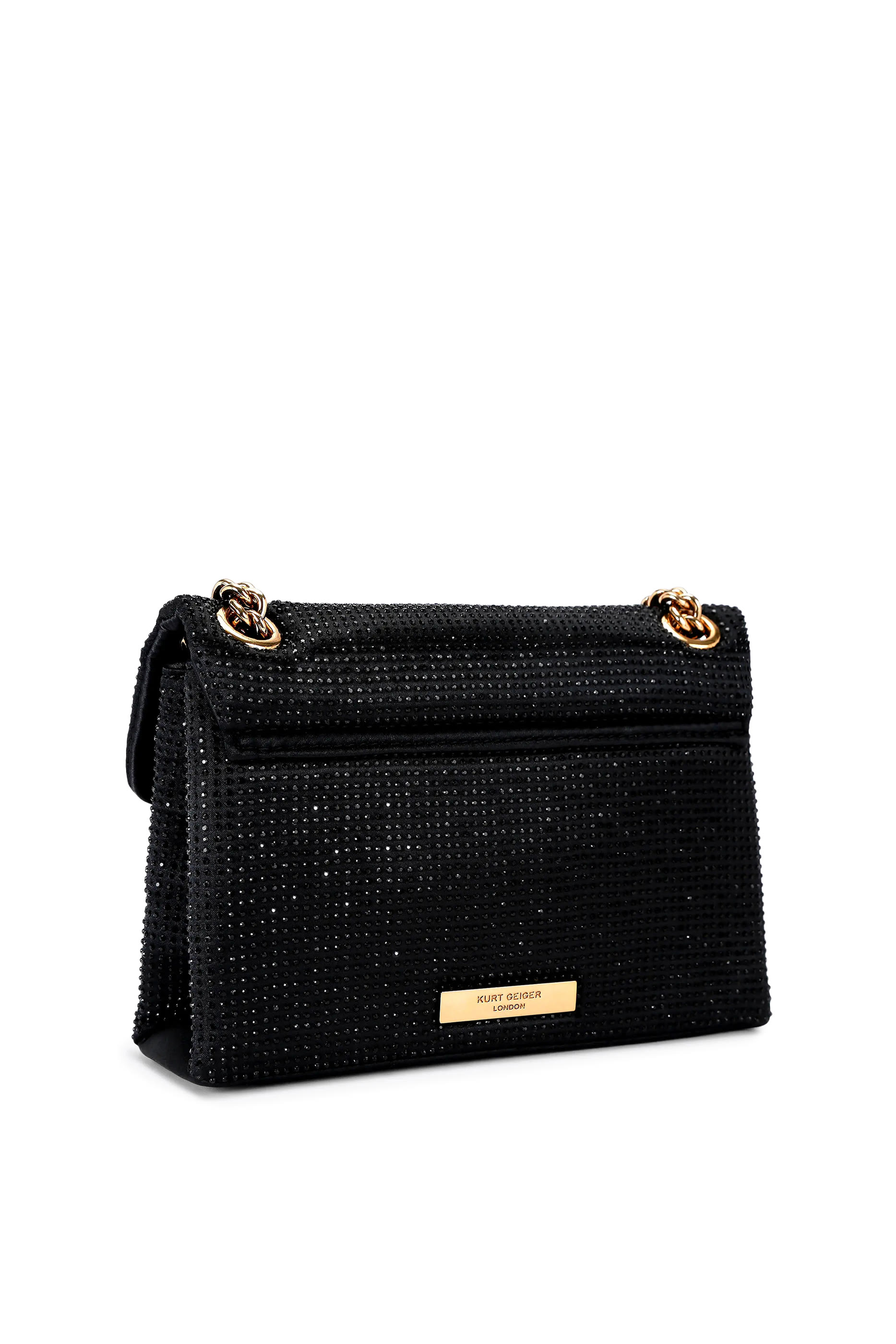 حقيبة كنسينغتون صغيرة مرصعة بكريستال