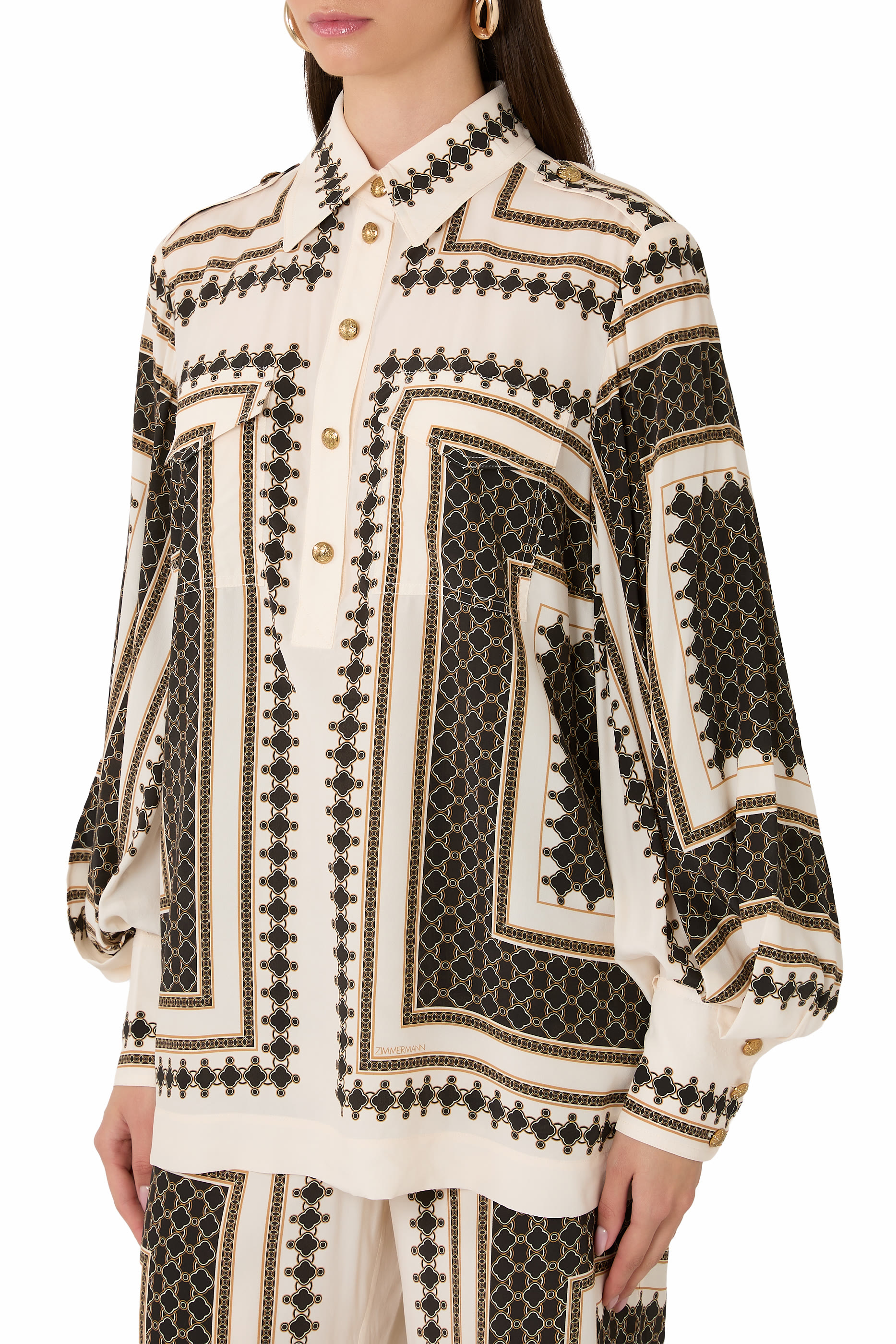 Hypnotic Pocket Blouse