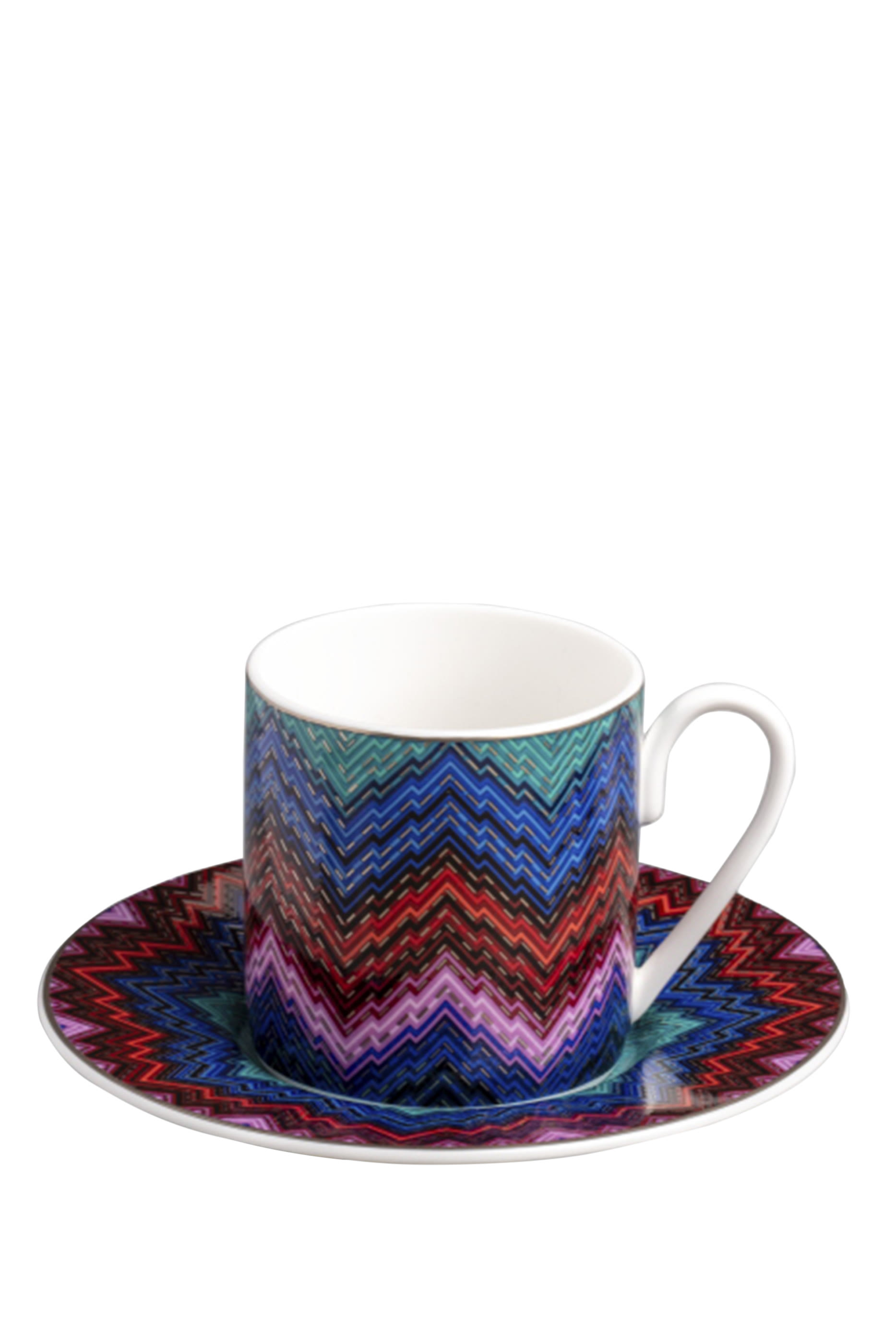 طقم فناجين قهوة وصحون ستارلايت فاخر