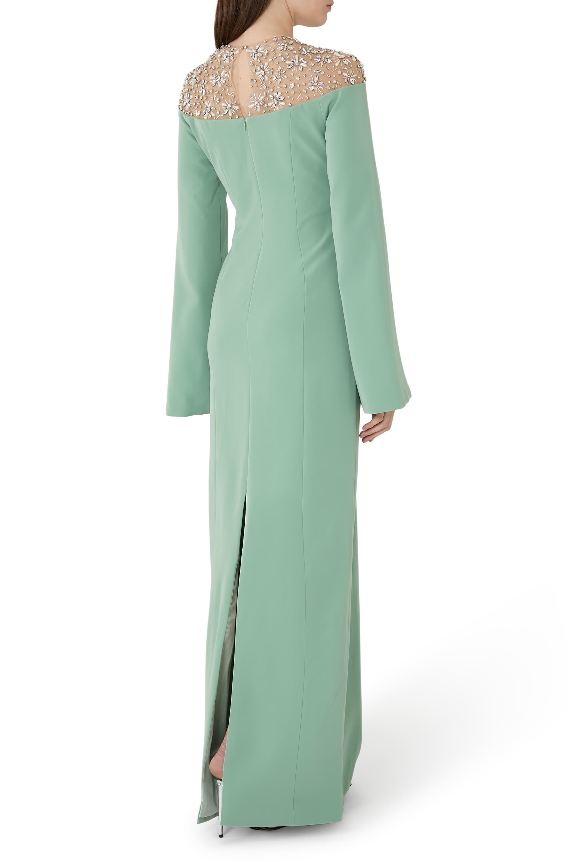 فستان كاليبسو مطرز طويل