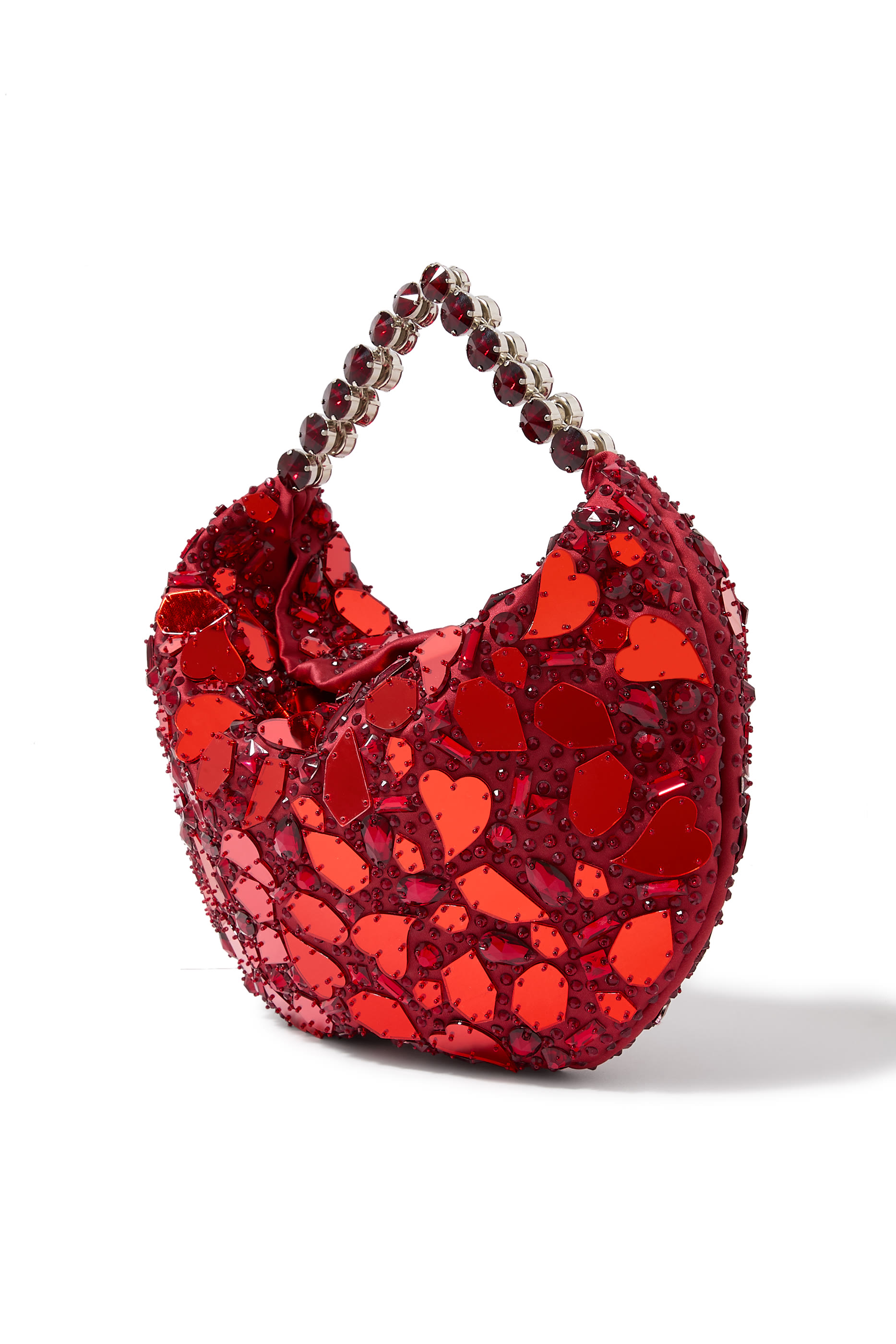 حقيبة هوبو مزينة null