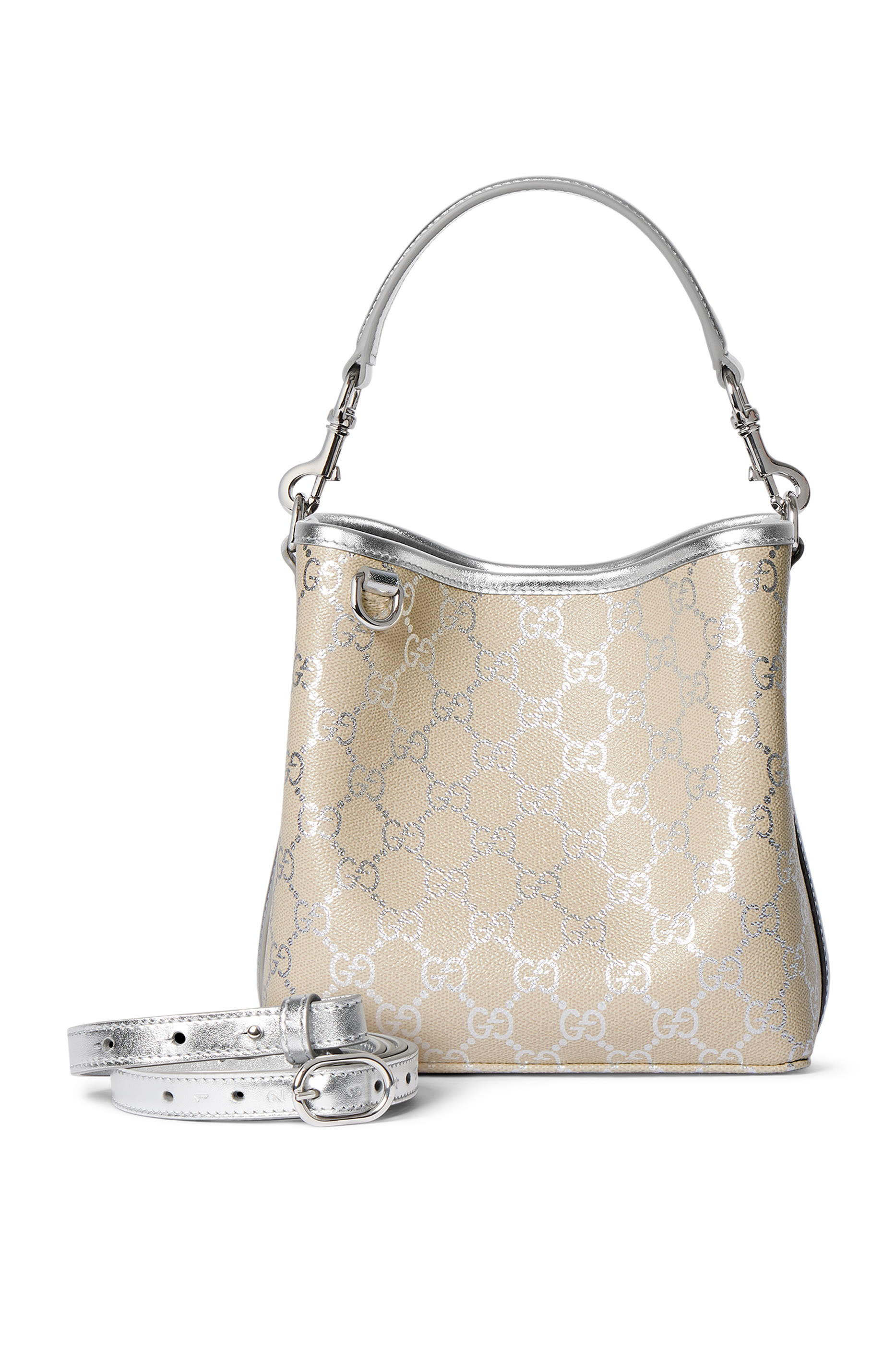 حقيبة باكيت صغيرة بشعار الماركة