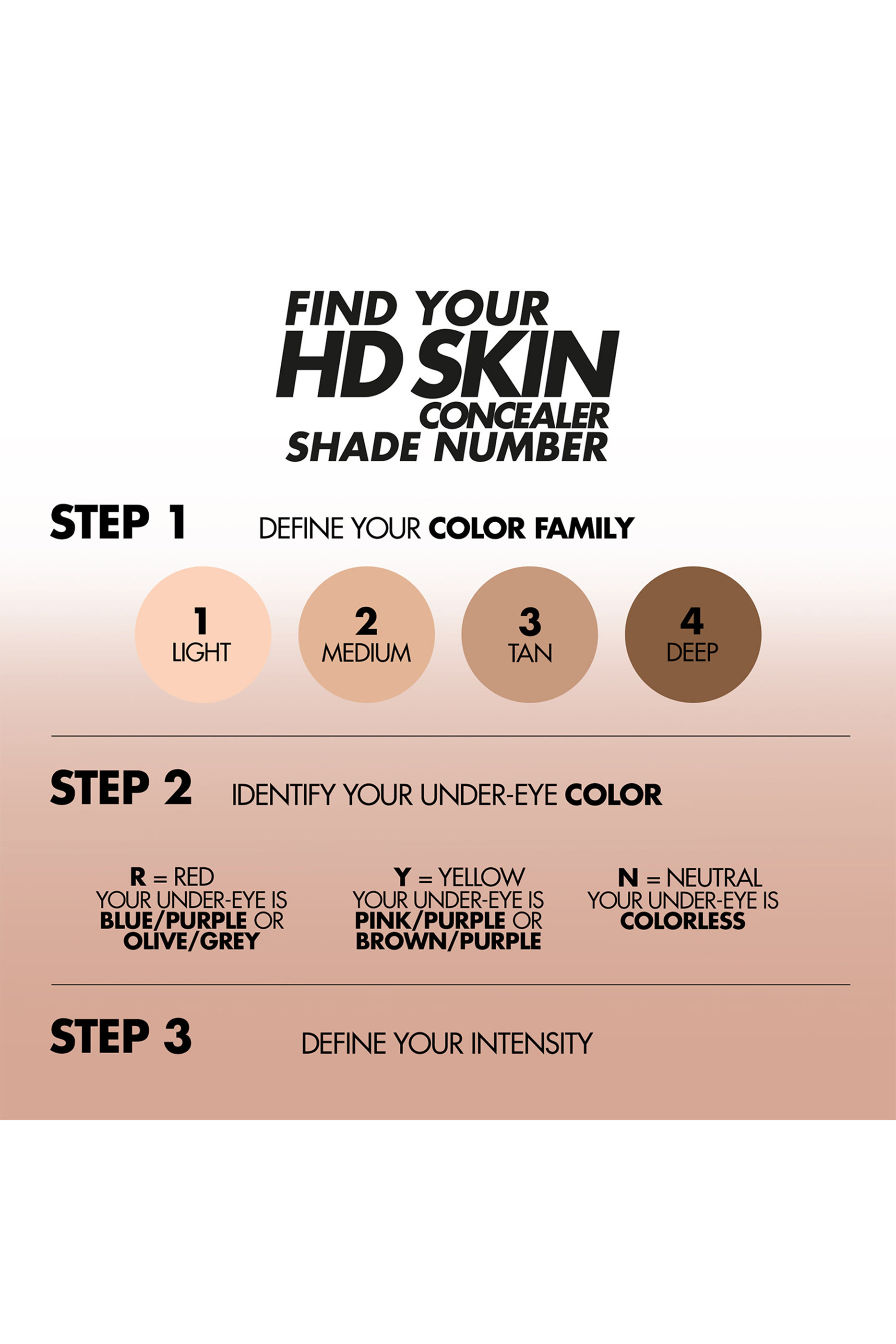 خافي عيون البشرة اتش دي سكين