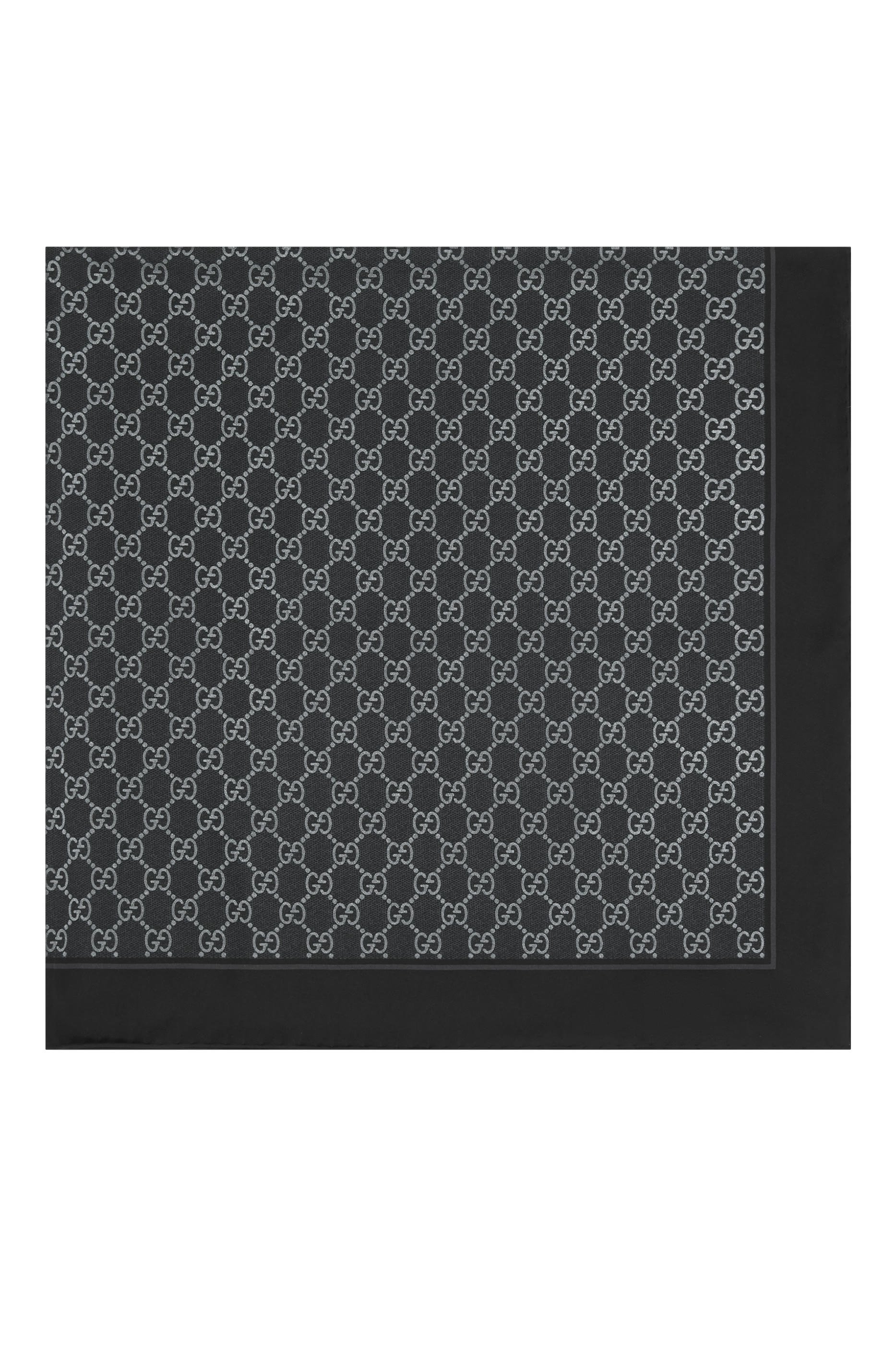 Printed Silk Carr&eacute;