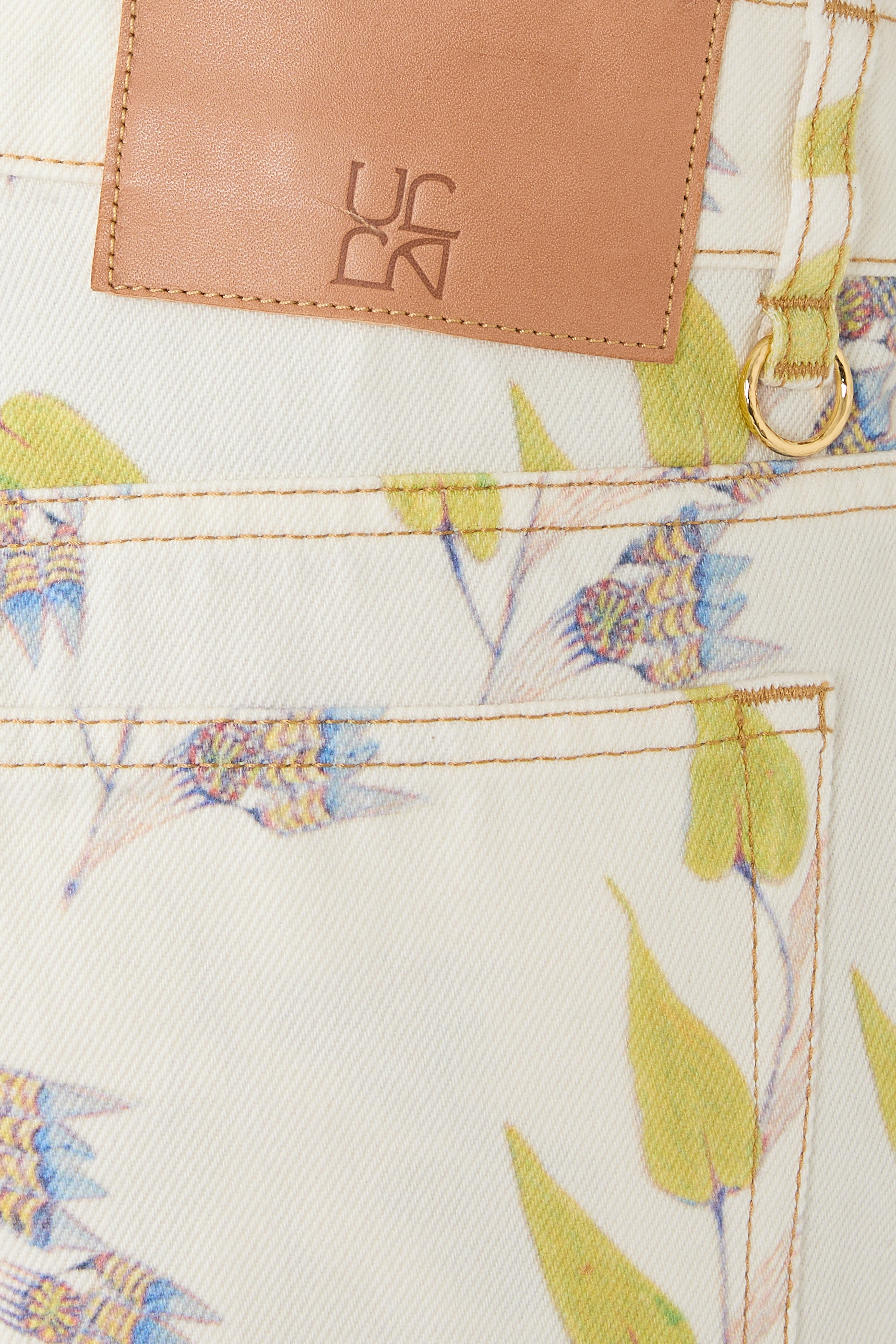 بنطال جينز ذا ويلو بقصة ساق واسعة