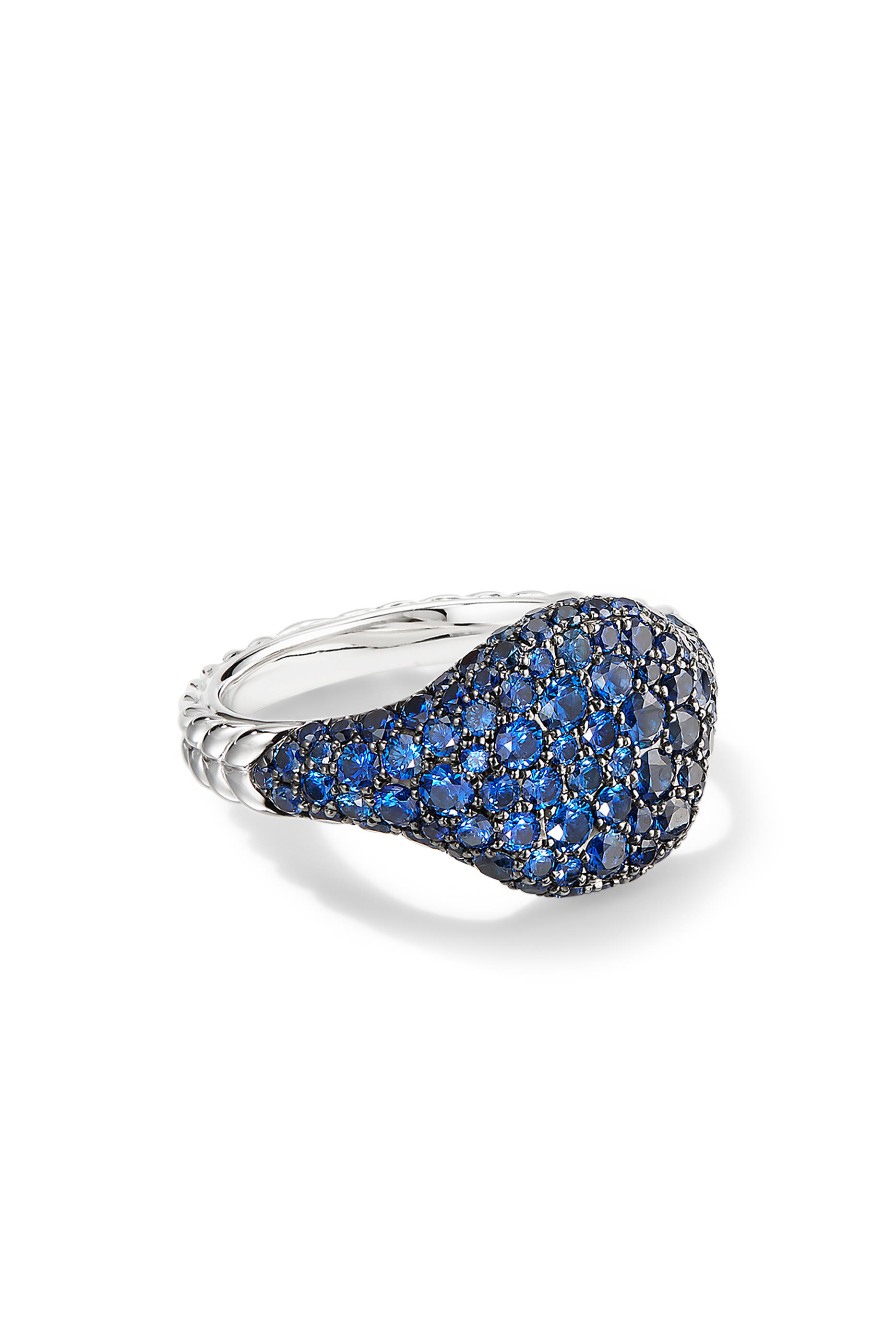 خاتم خنصر ميني بخطوط شيفرون