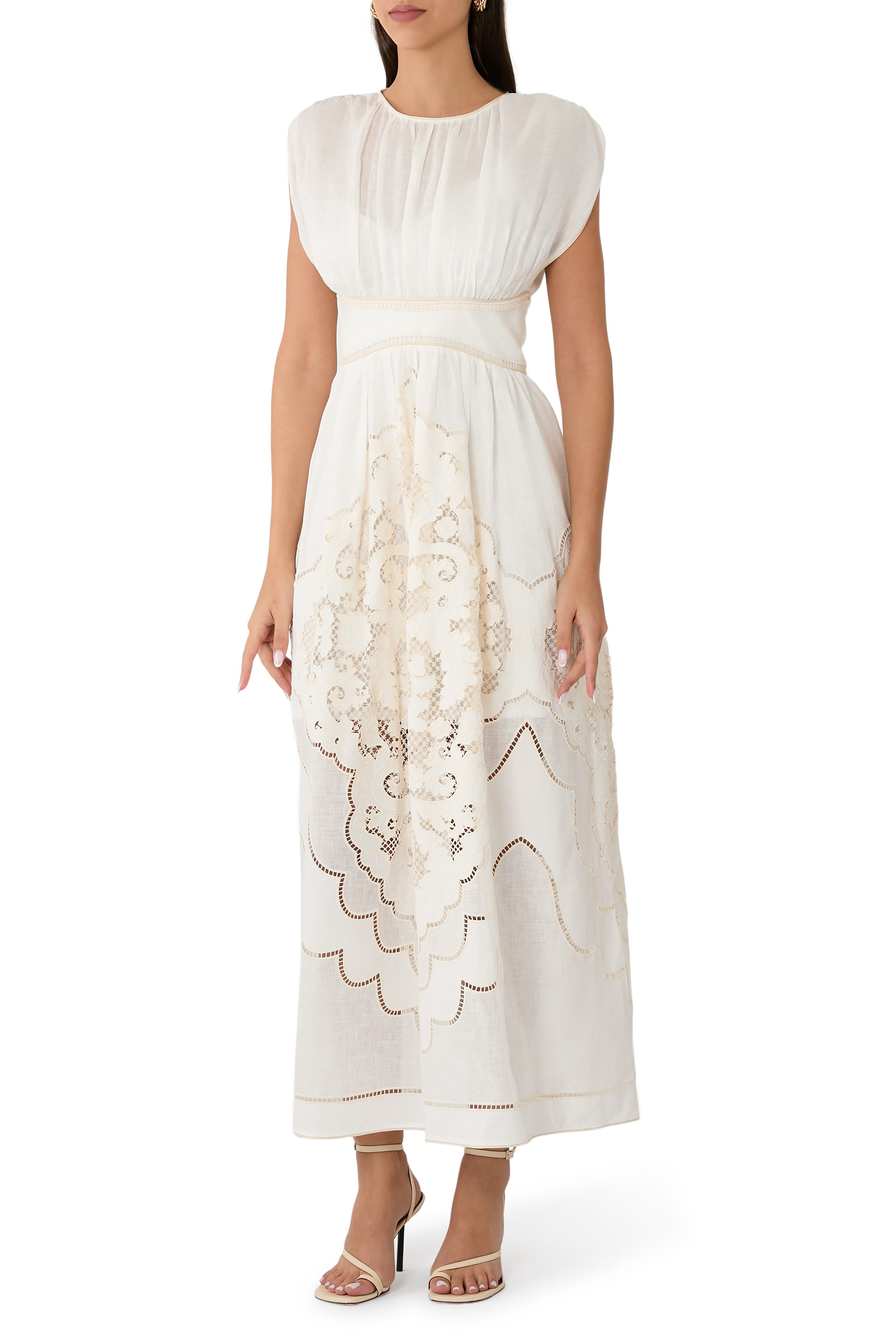 فستان دايلايت بقصة ضيقة عند الخصر