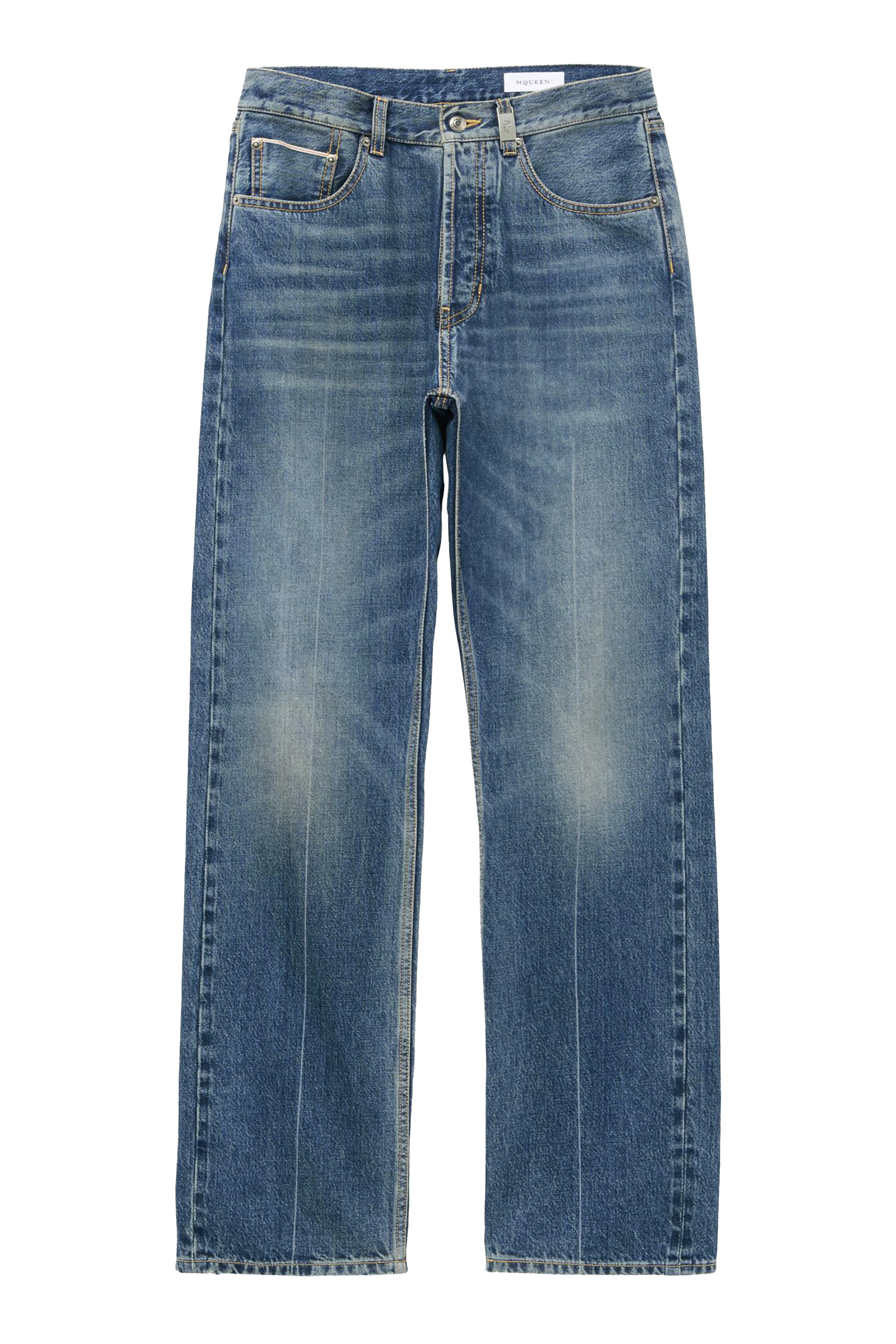 بنطال بقصة ساق مستقيمة