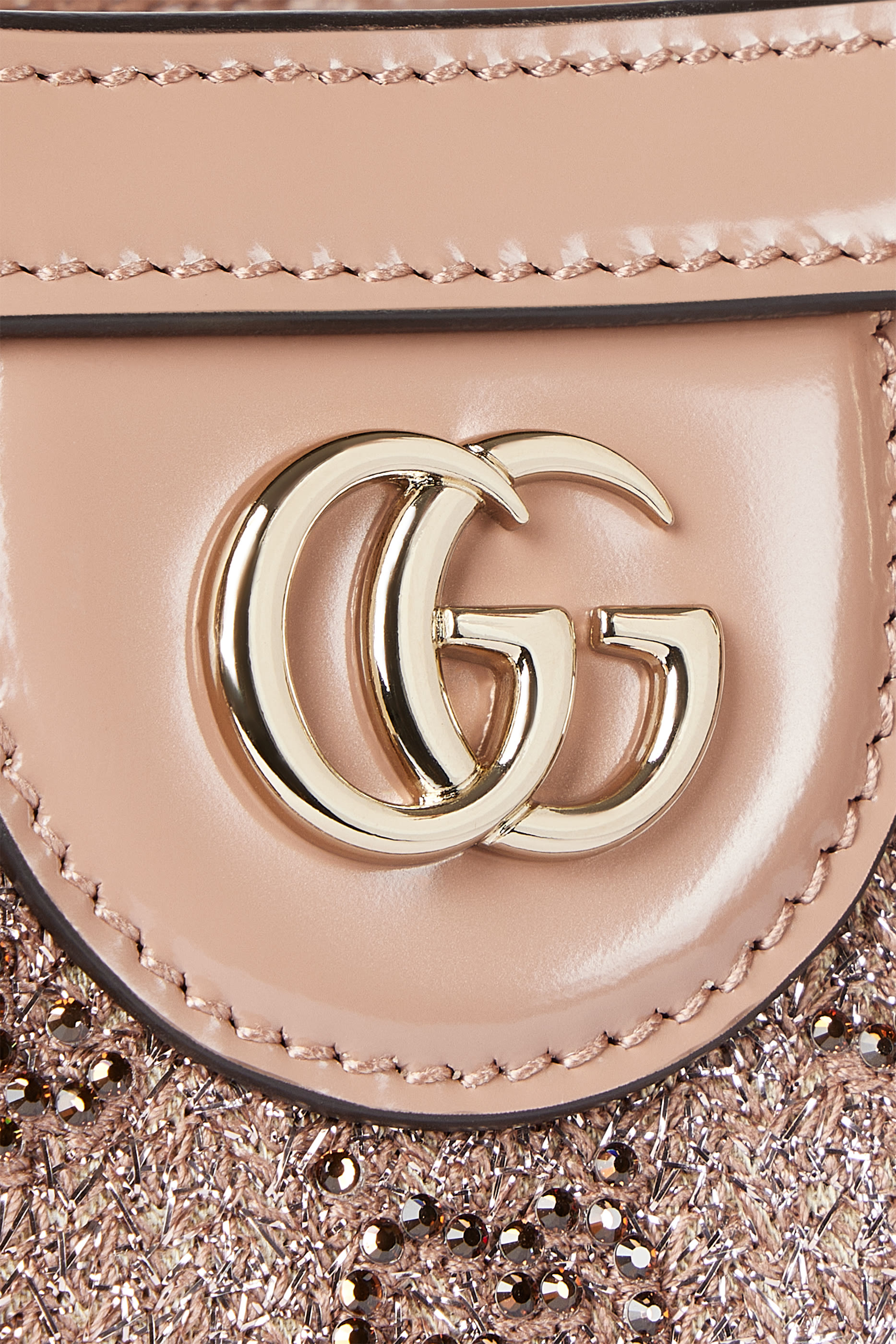 حقيبة يد ديانا صغيرة بكريستال