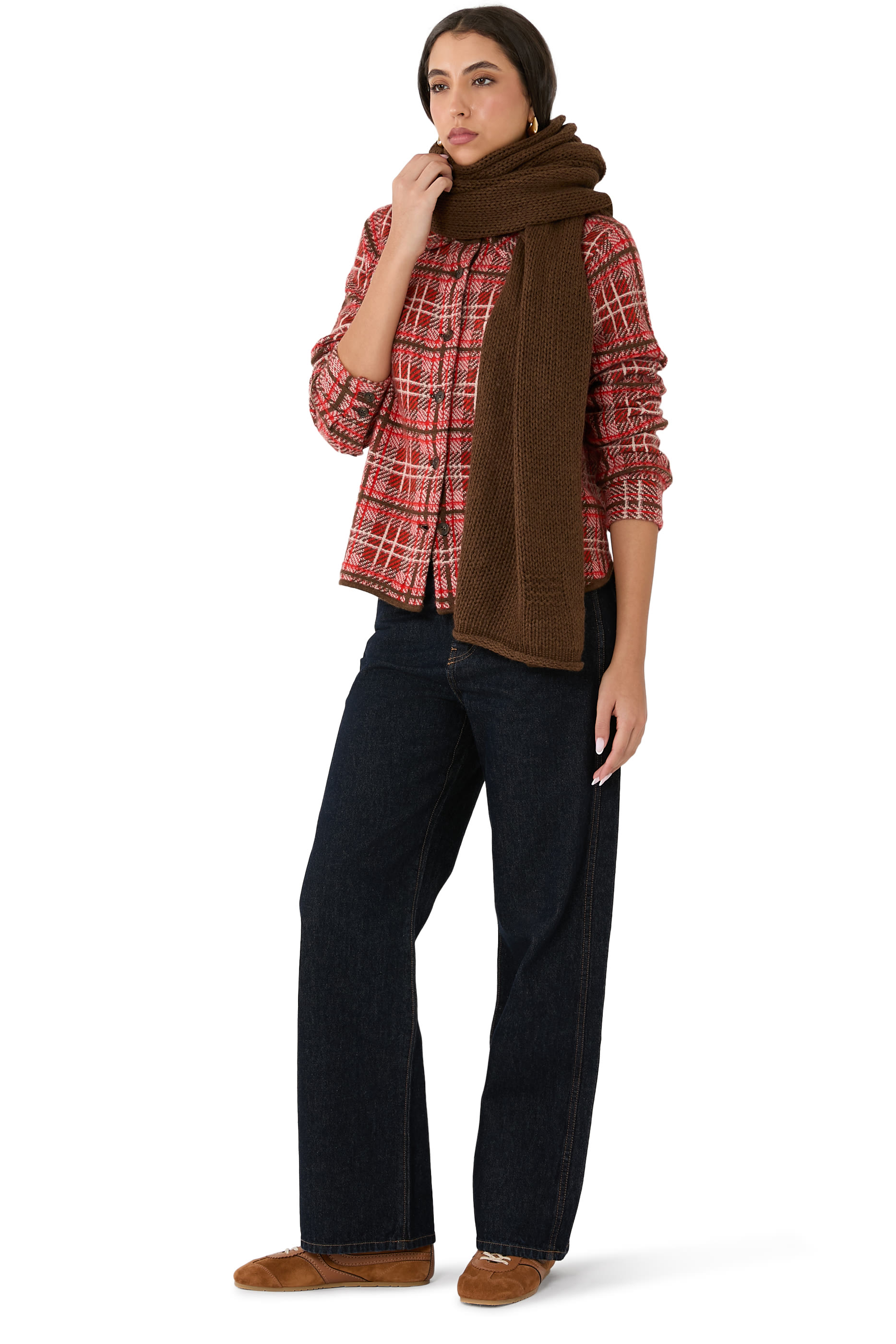 وشاح بتصميم بطانية