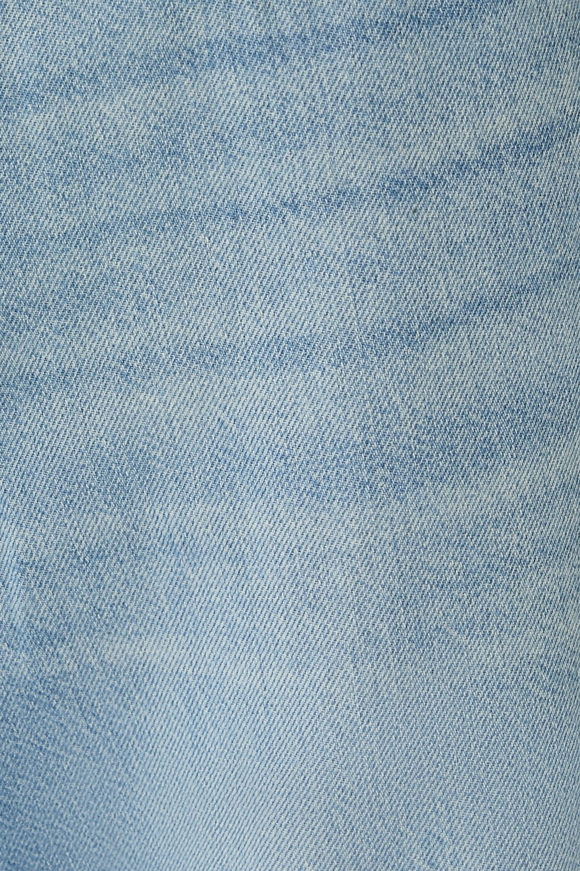 بنطال جينز لوغان بقصة ساق واسعة خامة بخفة الريشة