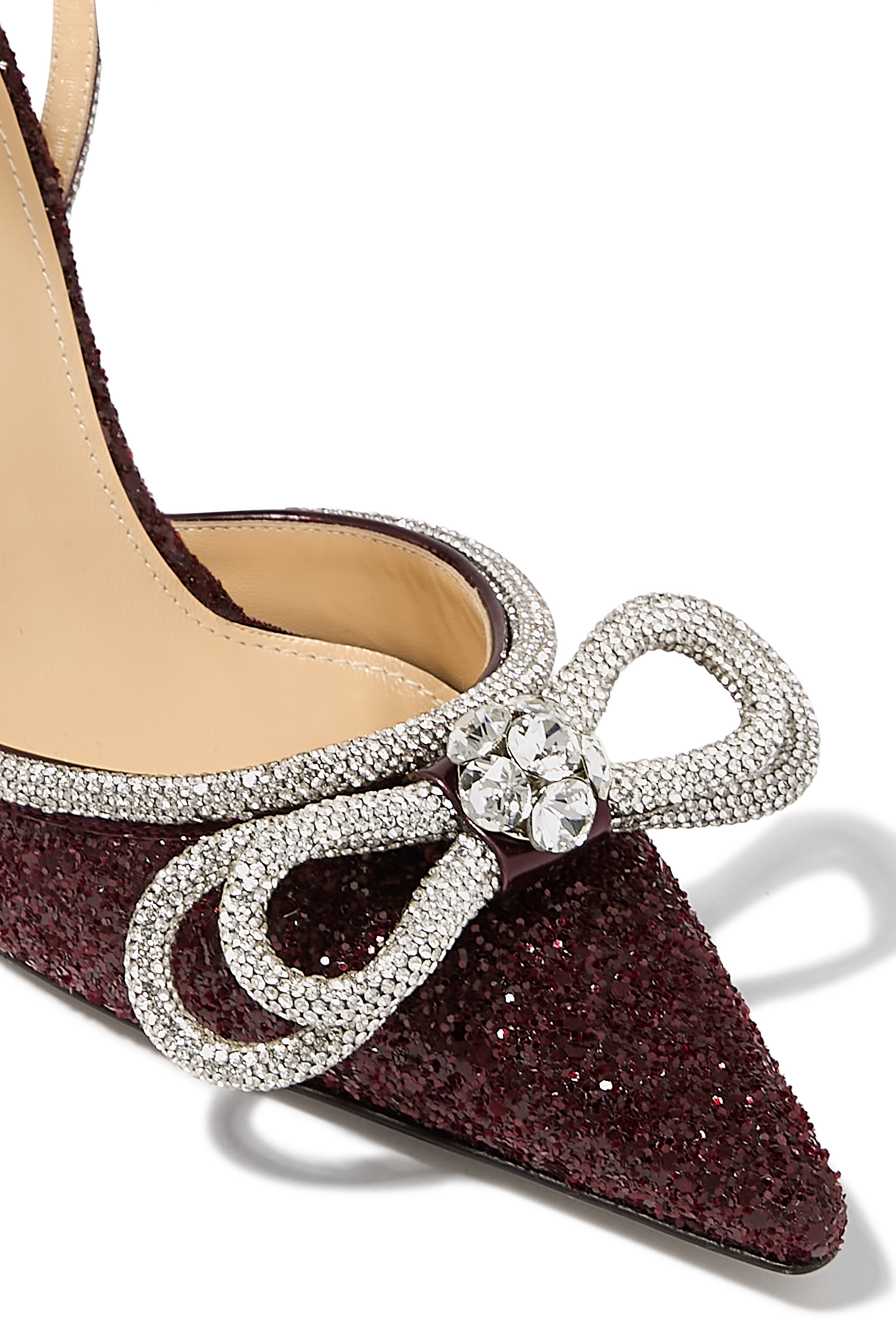 حذاء كلاسيكي 95 بربطتي فيونكة جليتر