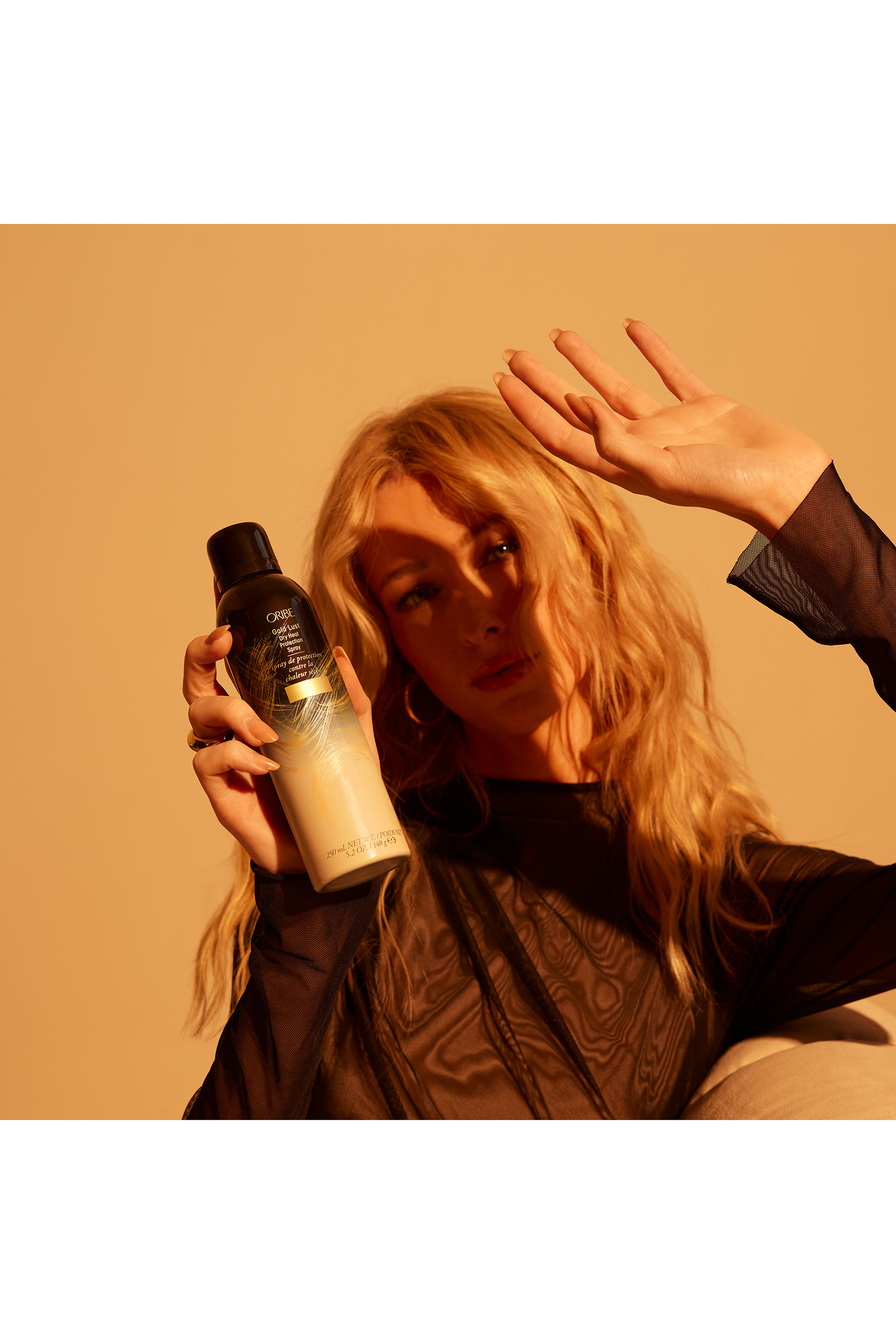 بخاخ جولد لاست لحماية الشعر الجاف من الحرارة