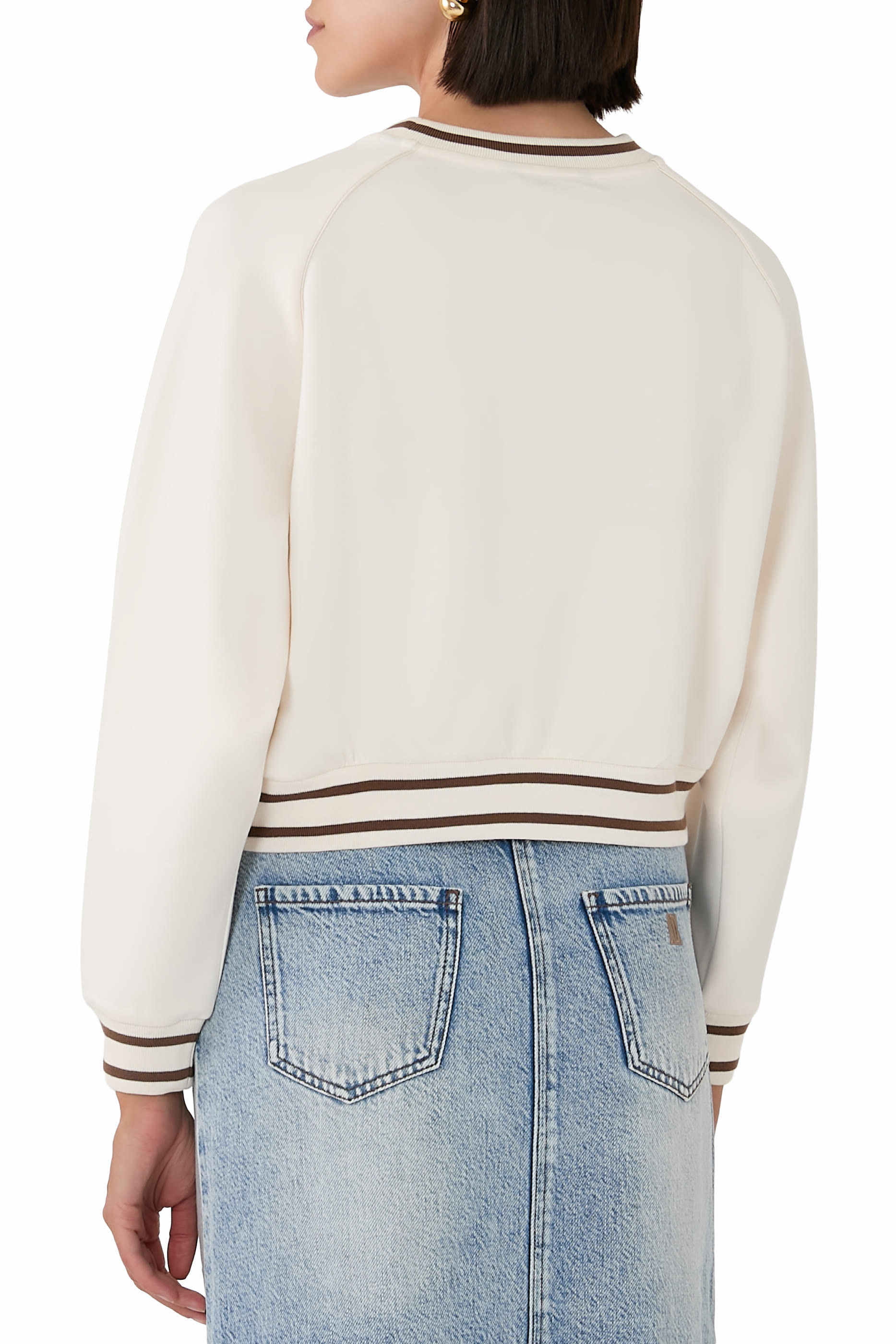 سويت شيرت كلوب هاوس بياقة ضيقة