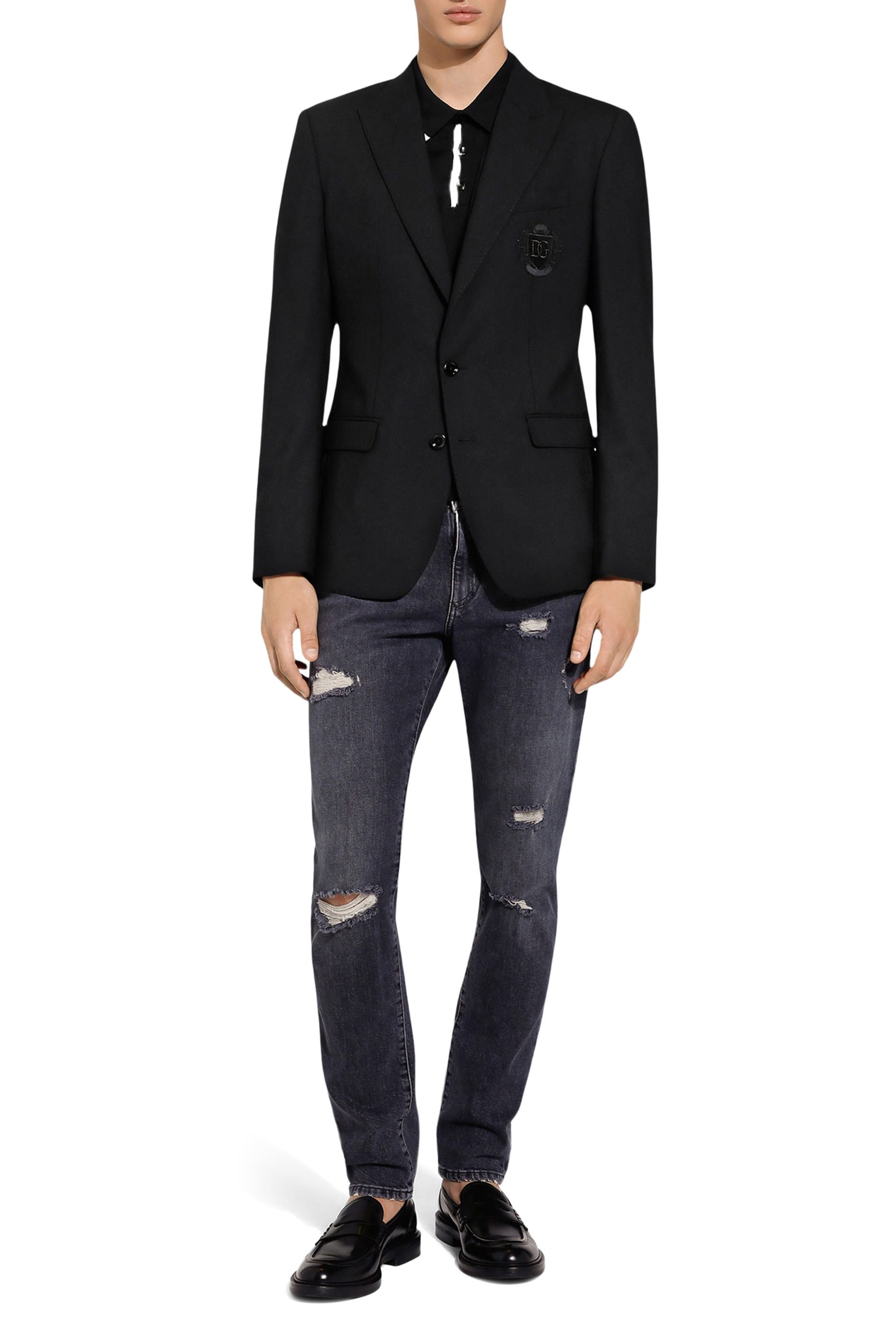 قميص بولو بشعار الماركة قطن