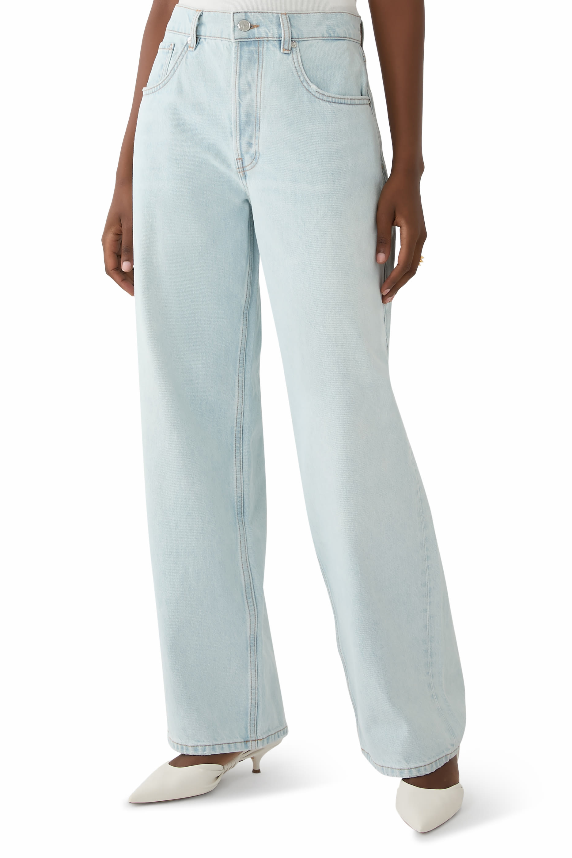 بنطال جينز مانون