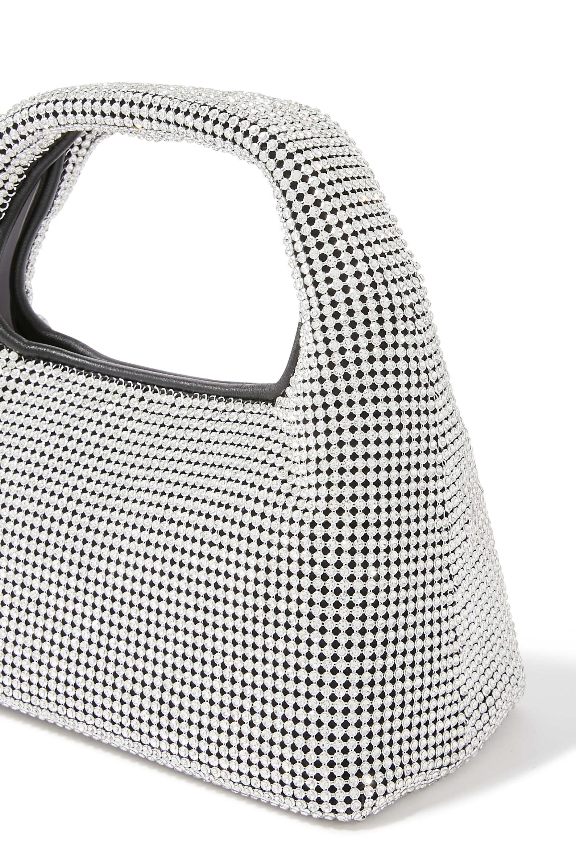 حقيبة ساك صغيرة مرصعة بأحجار الراين