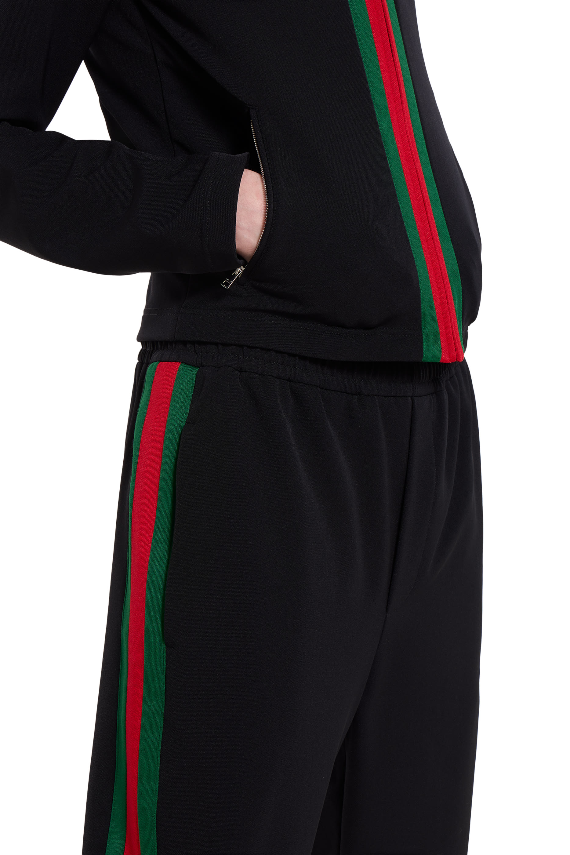 بنطال رياضي بشريط ويب نايلون مطاطي