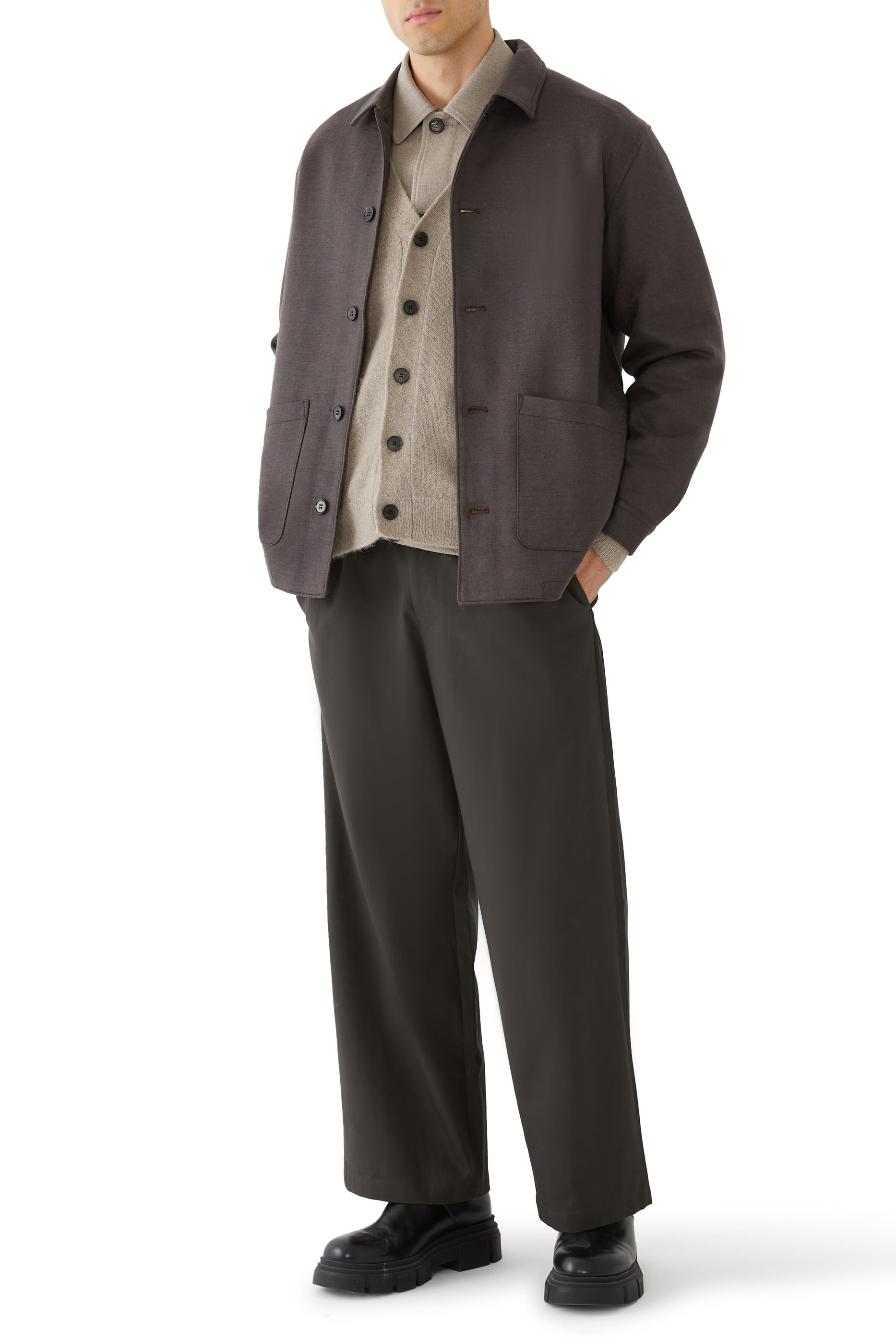 كارديجان نسيج بارز الملمس