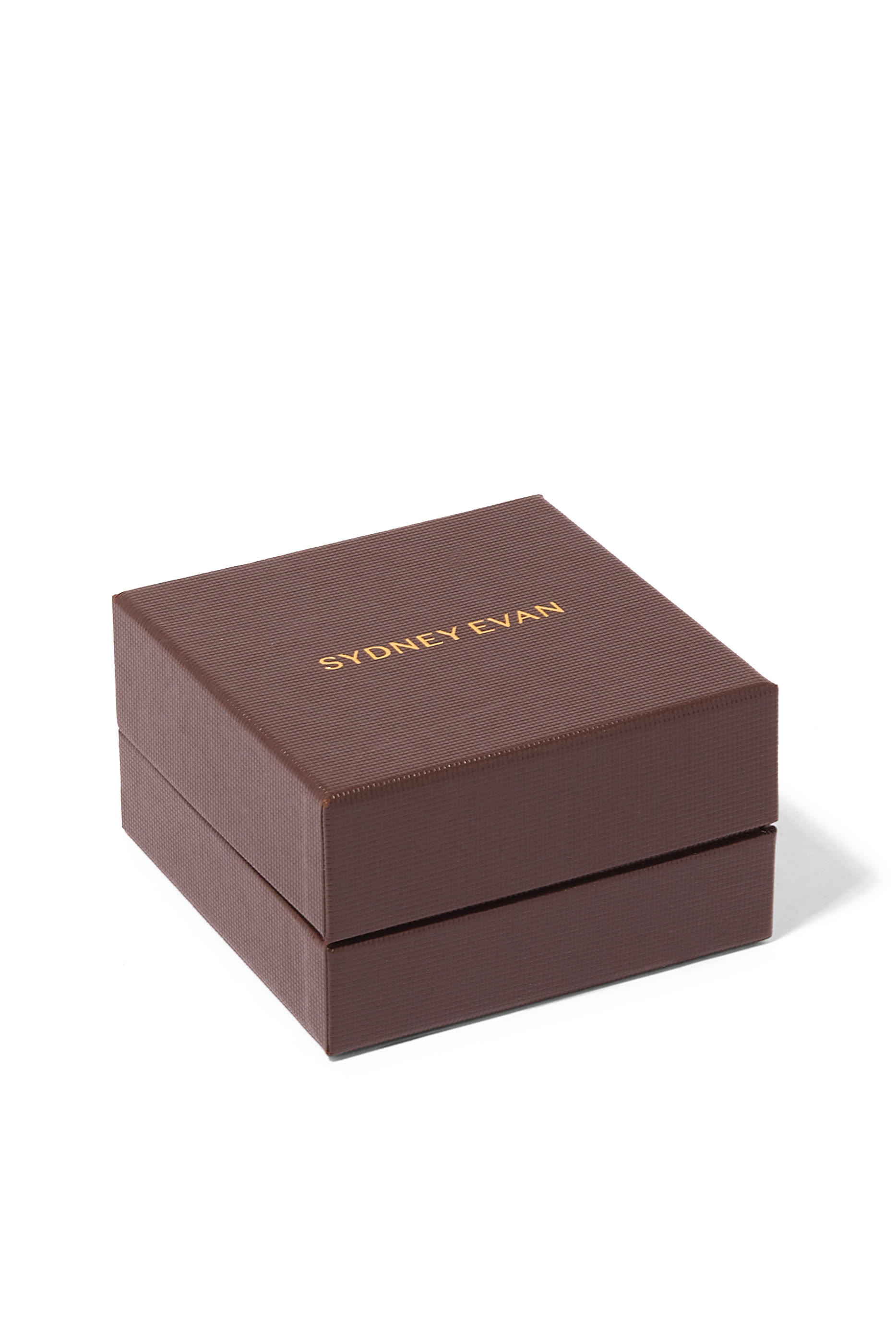 خاتم بتصميم مضلع مرصع بماسة مستطيلة ذهب أصفر عيار 14