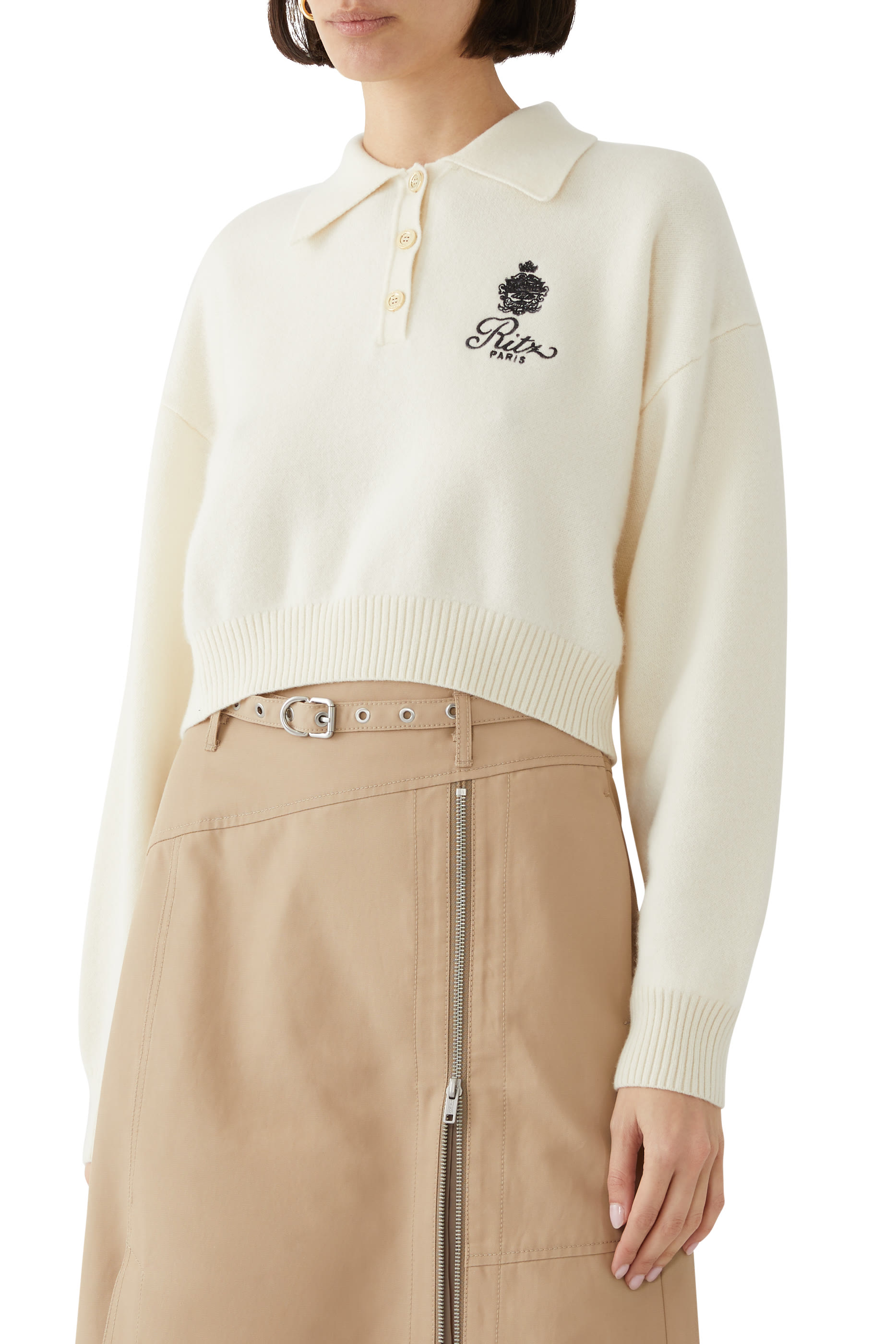 كنزة ريتز كشمير بتطريز