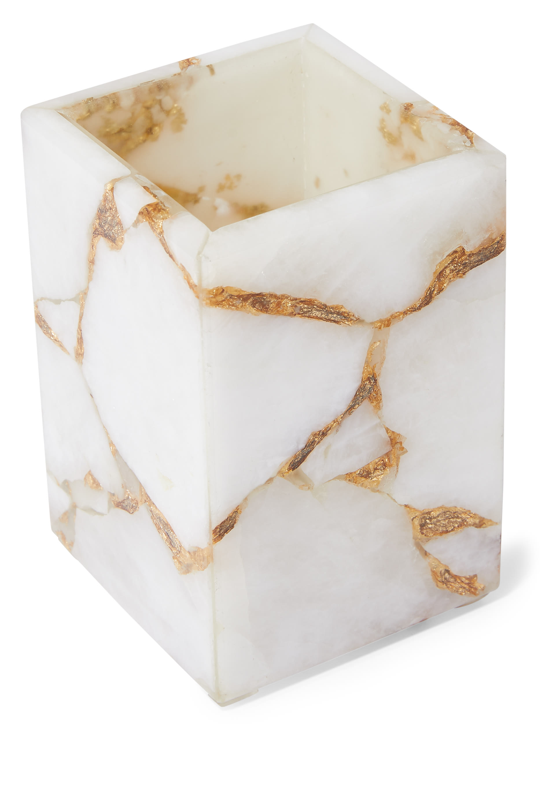 حامل فرش تاج كوارتز أبيض