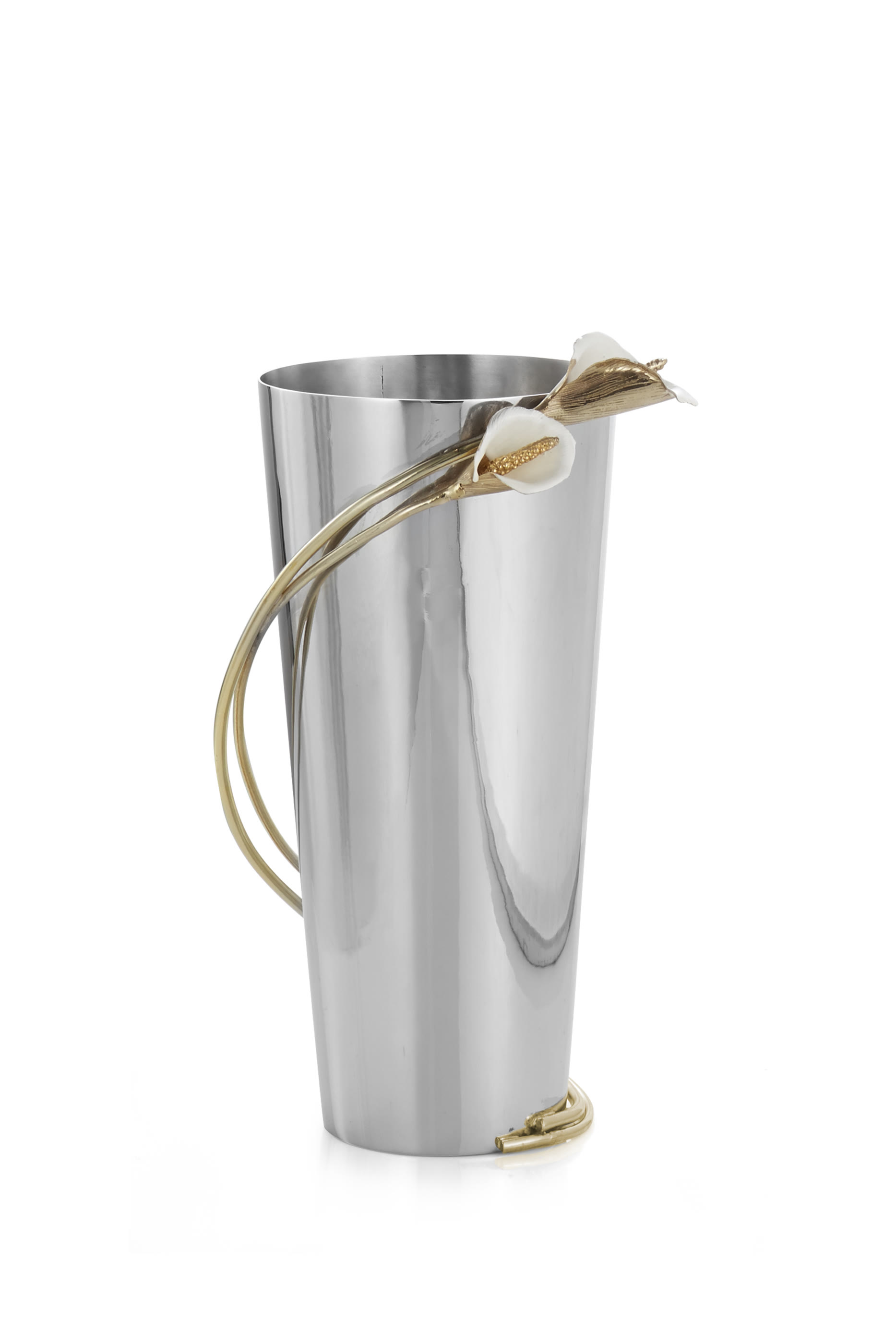 مزهرية كبيرة مزينة بزهرة الكالا