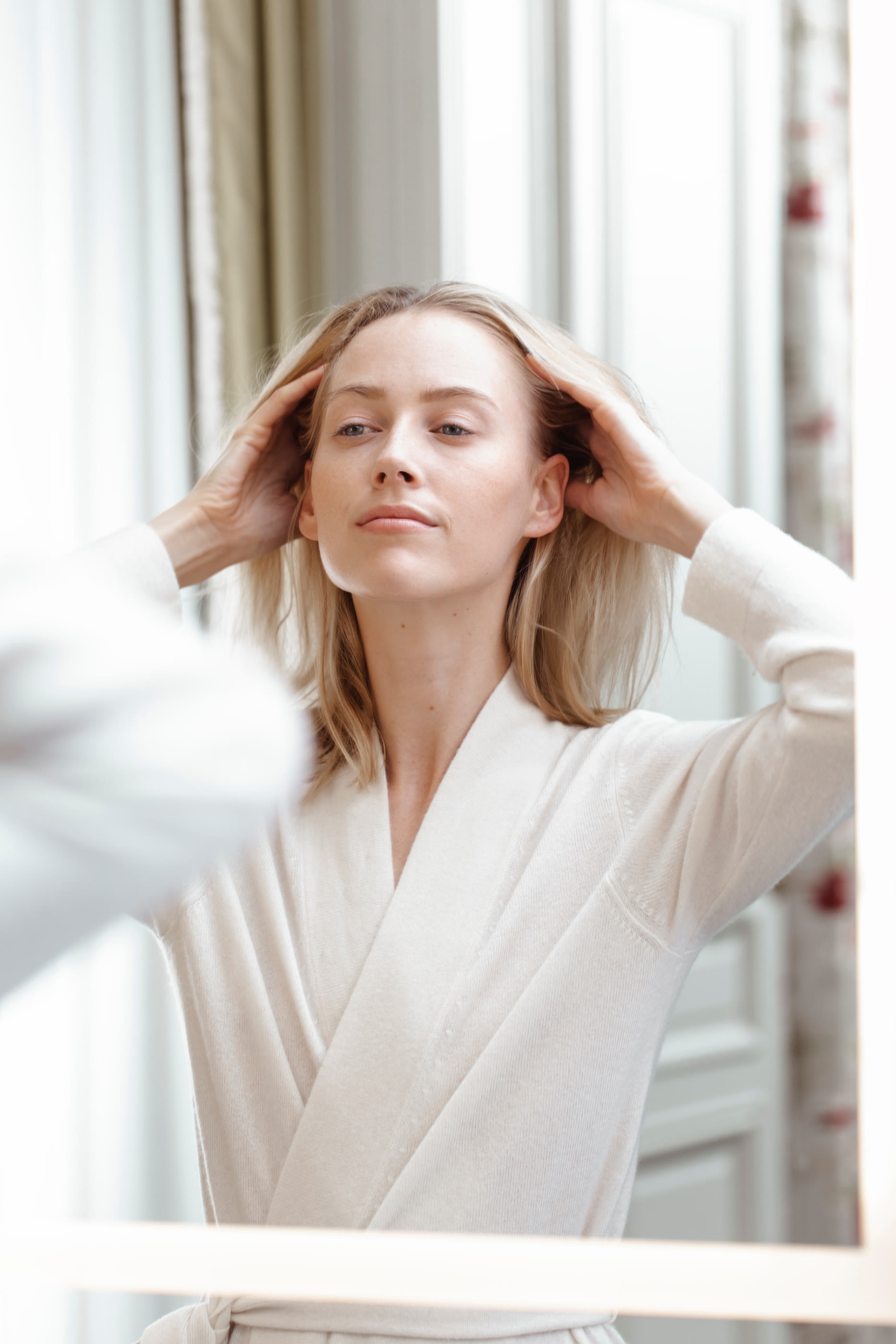 شامبو لتهدئة فروة الرأس وإعادة التوازن إليها