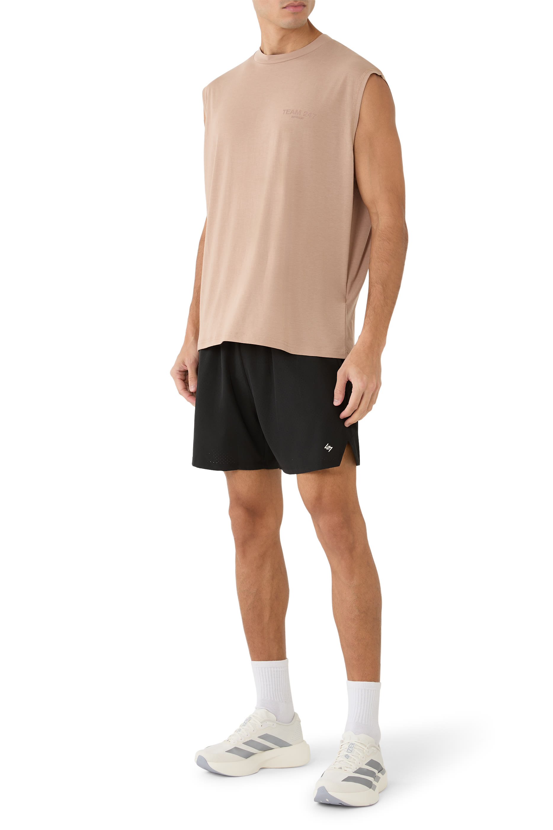 بلوزة بقصة فضفاضة بلا أكمام ونقشة تيم 247