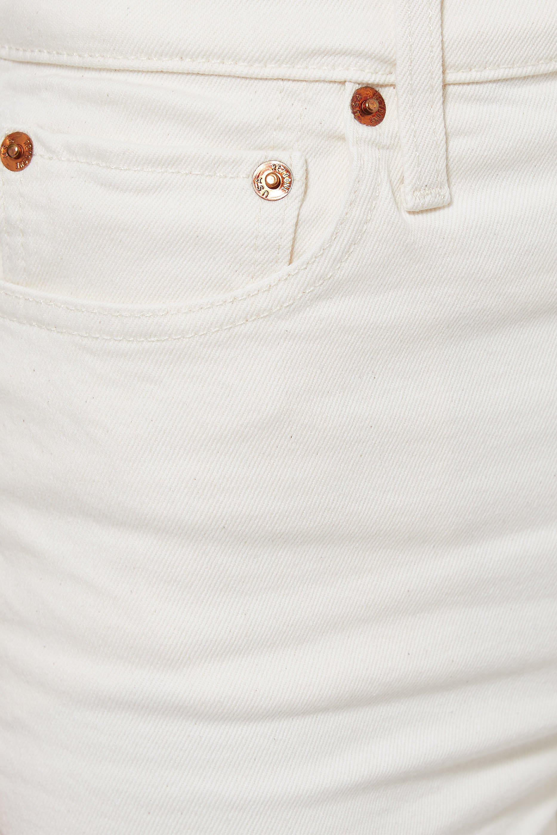 بنطال جينز سيفنتيز ستوف بايب بخصر مرتفع