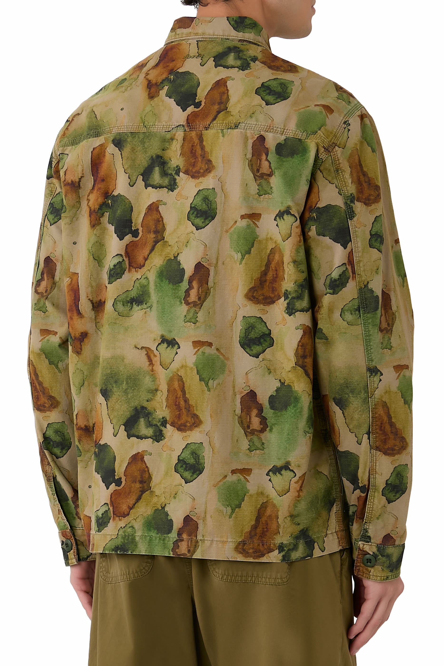 قميص بيري بنمط جاكيت قماش مقاوم للتمزق