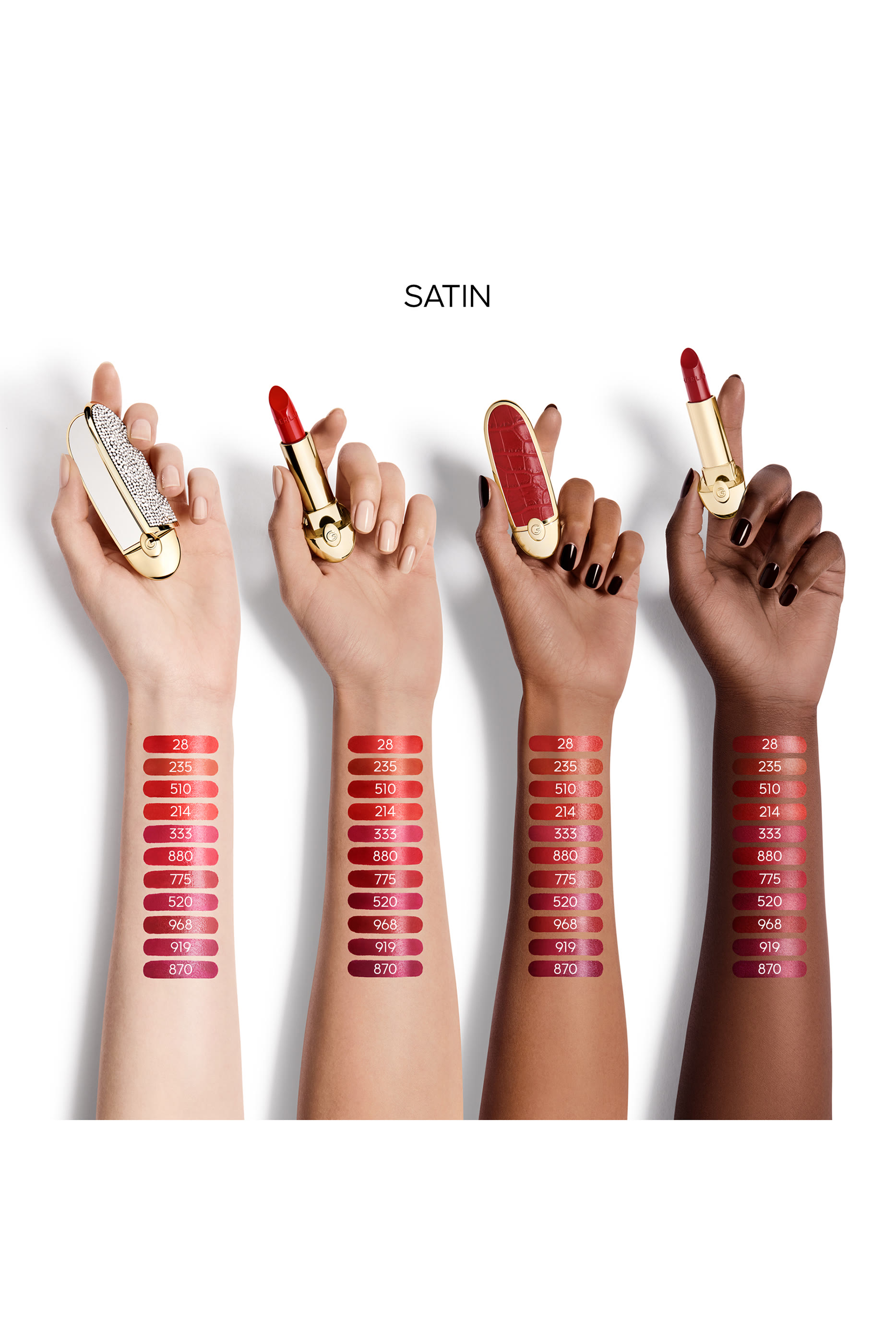 عبوة إعادة ملء أحمر شفاه روج جي غير لامع