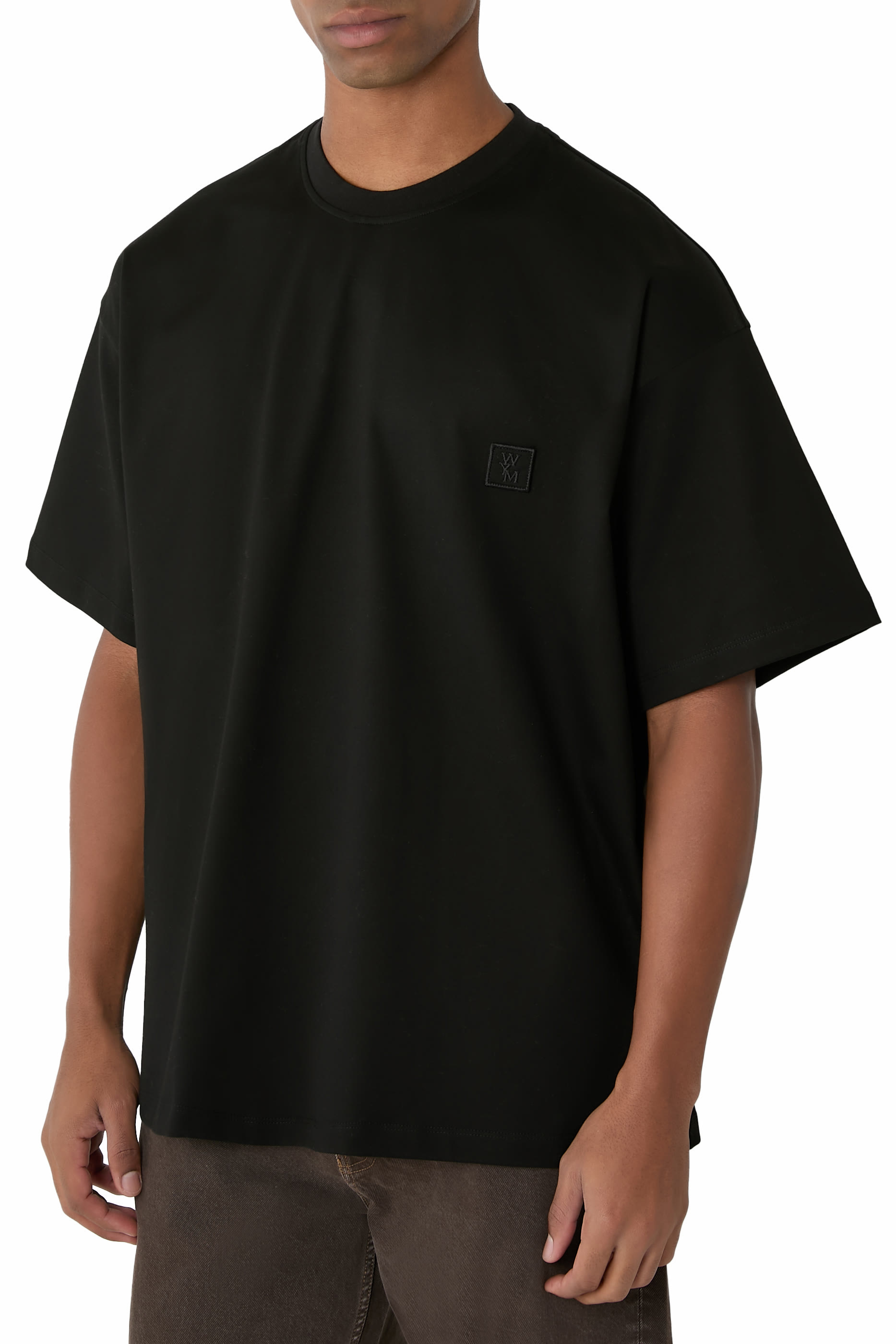 تيشيرت بقصة مريحة قطن