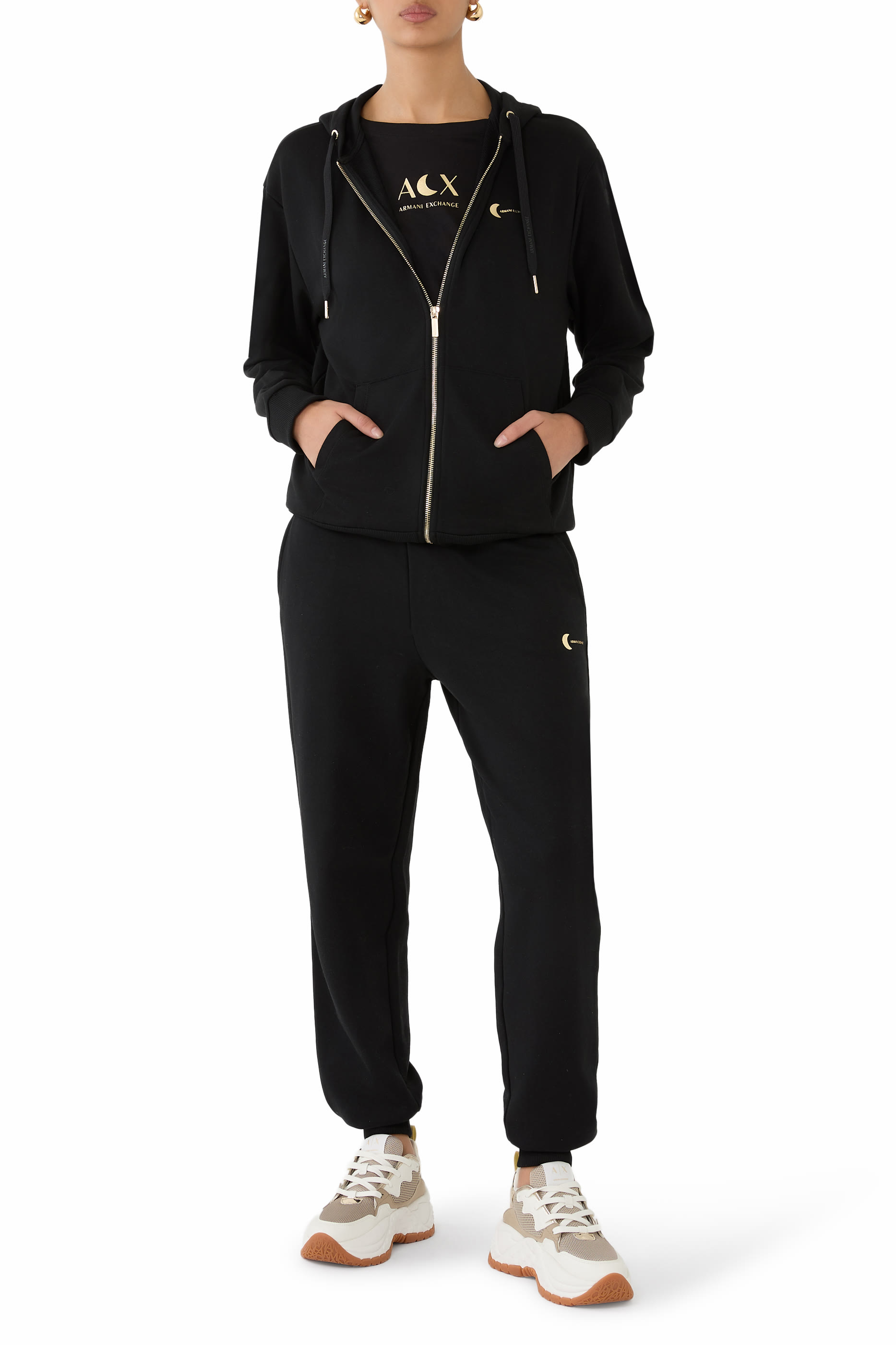 سويت شيرت بنمط هودي بسحاب كامل بإصدار لرمضان