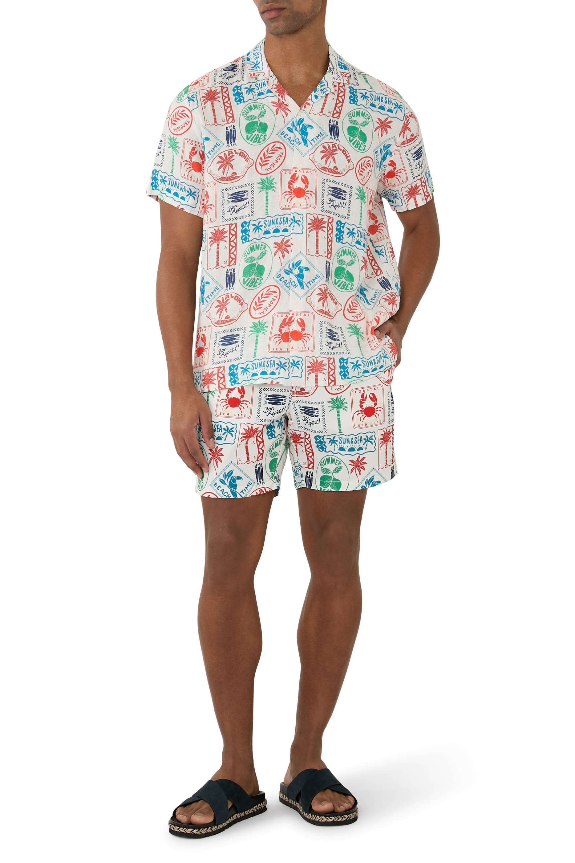 Arthus Mid-Length Swim Shorts