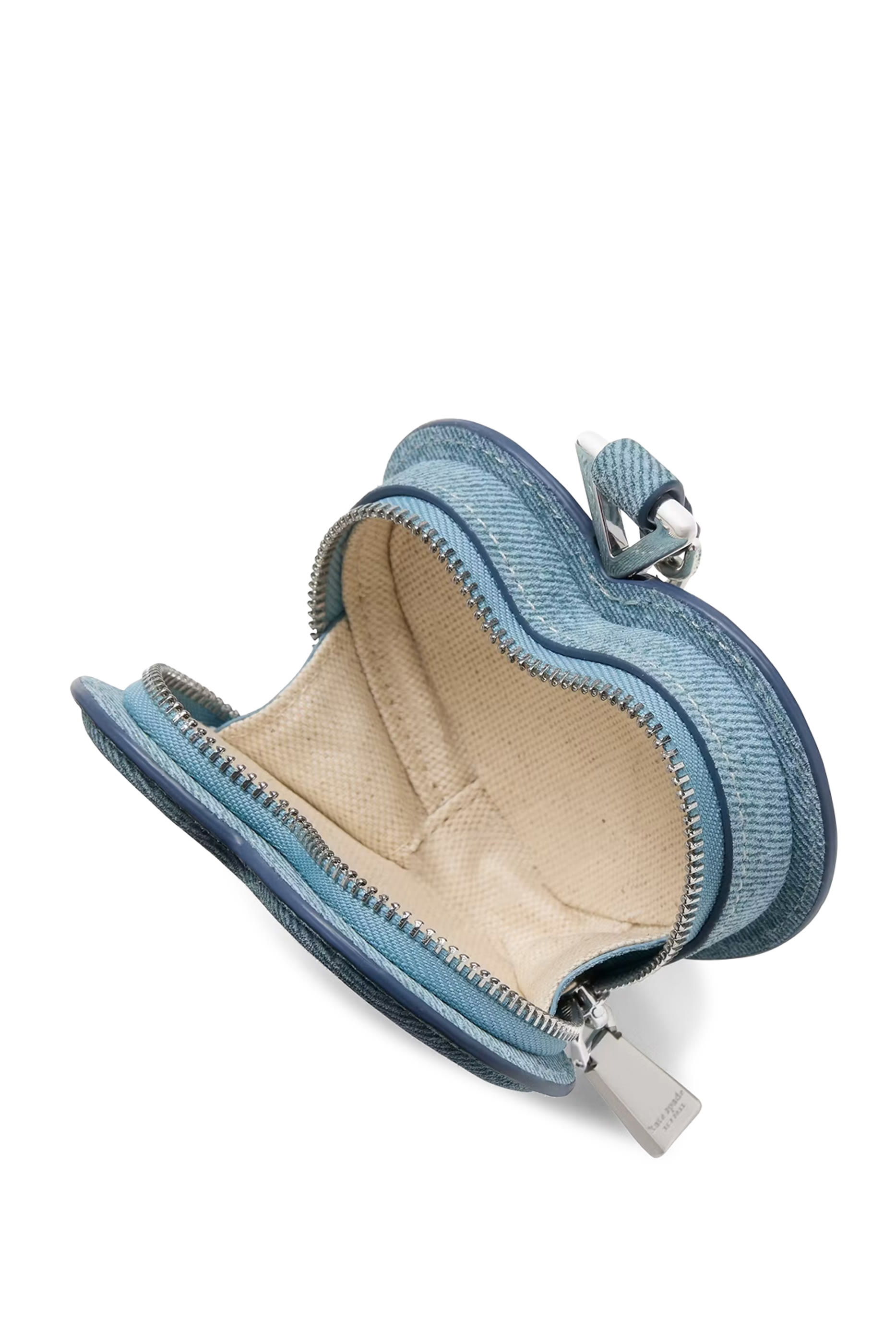 حافظة عملات معدنية ليف بتصميم قلب