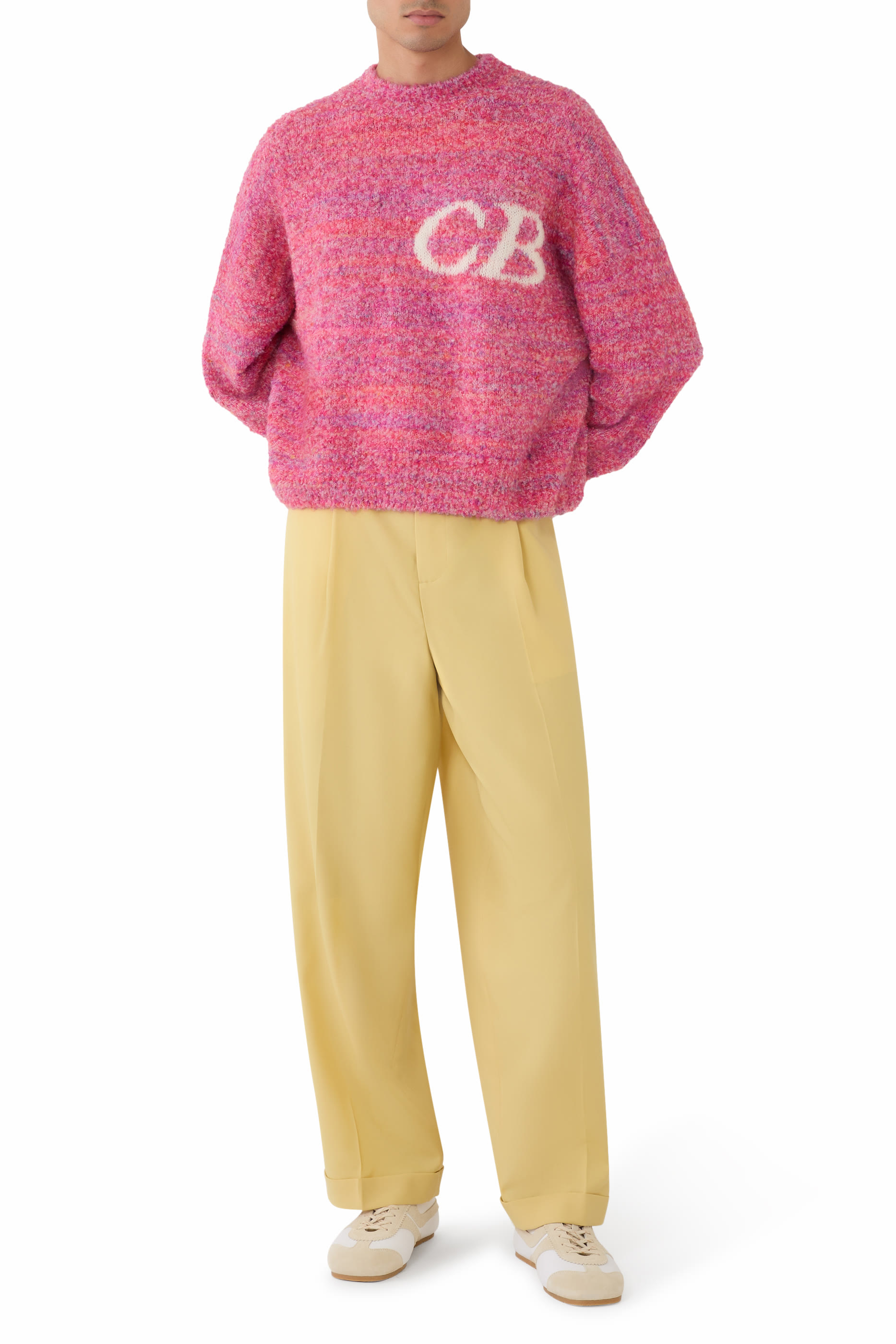 سويت شيرت بوكليه بشعار الماركة