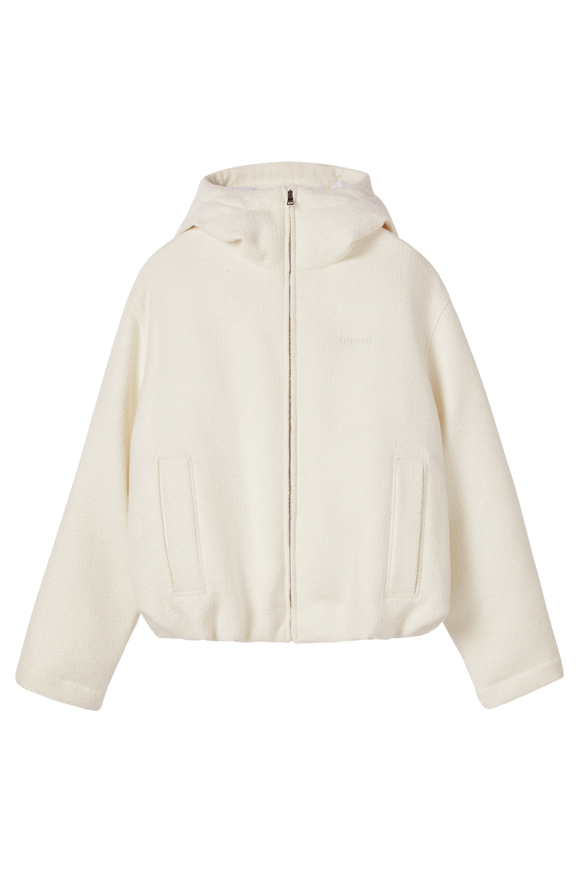 جاكيت بشعار الماركة صوف بوكليه