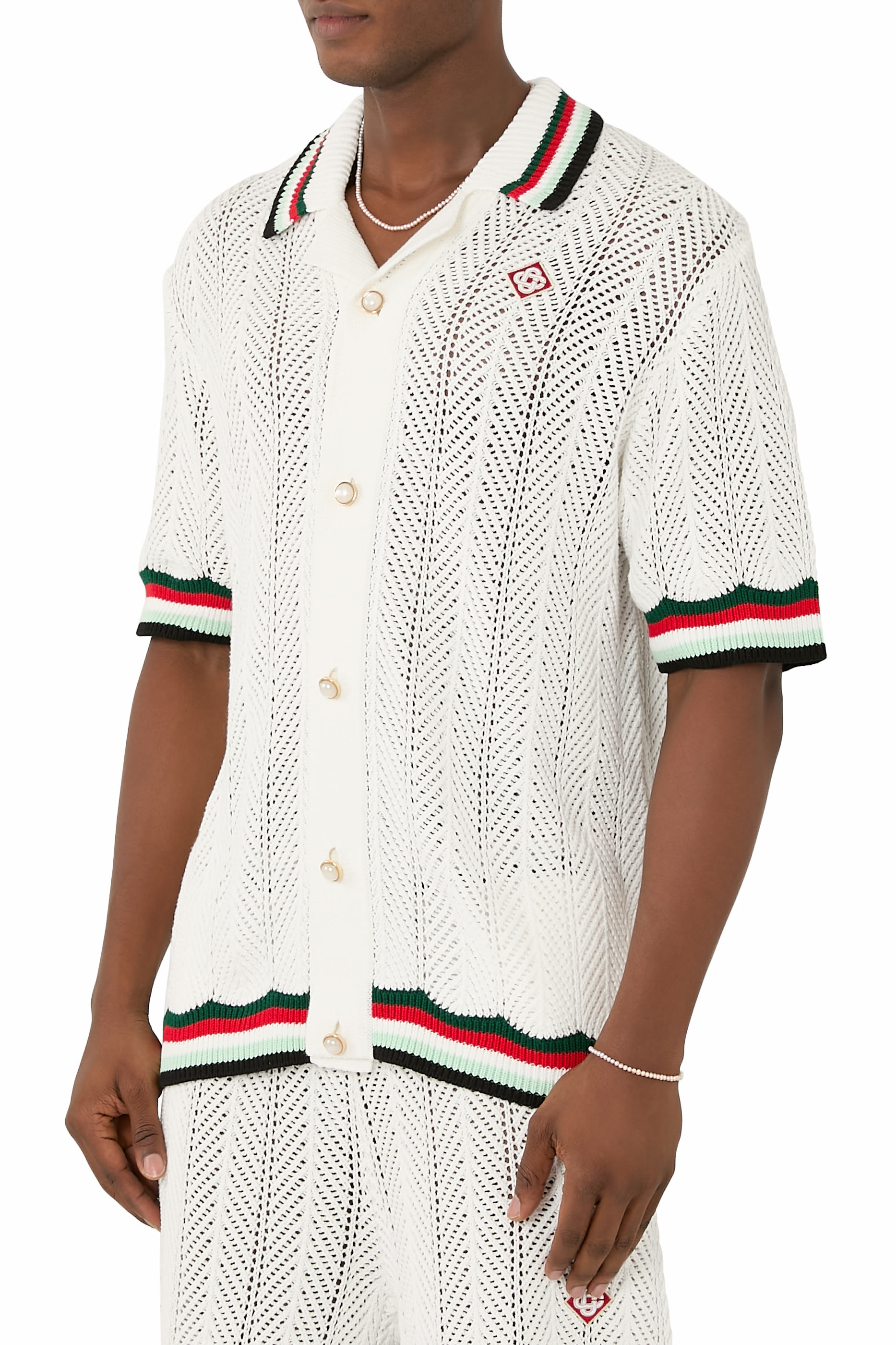 قميص كروشيه مونتاني أوندوليه