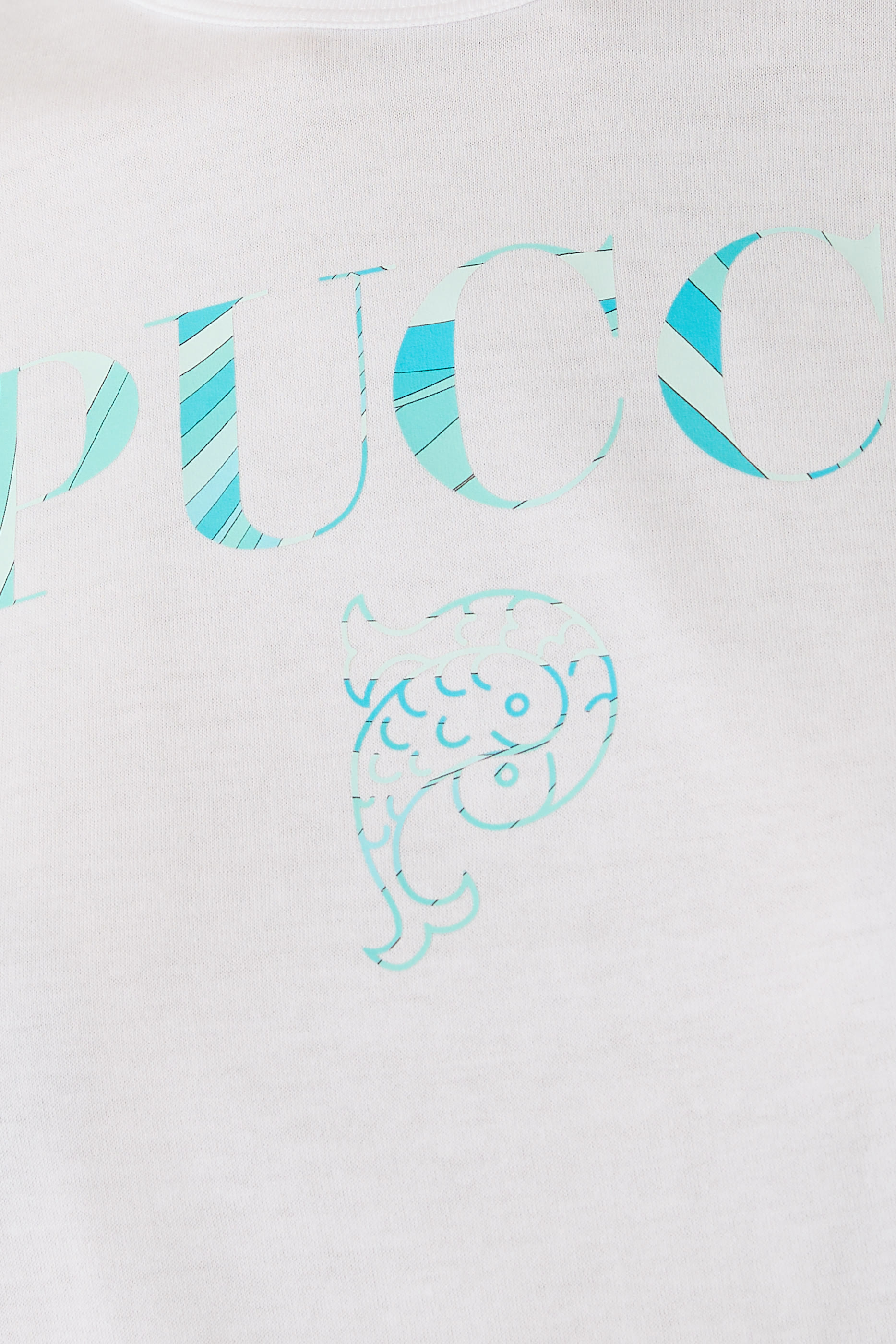 تيشيرت بشعار الماركة قطن