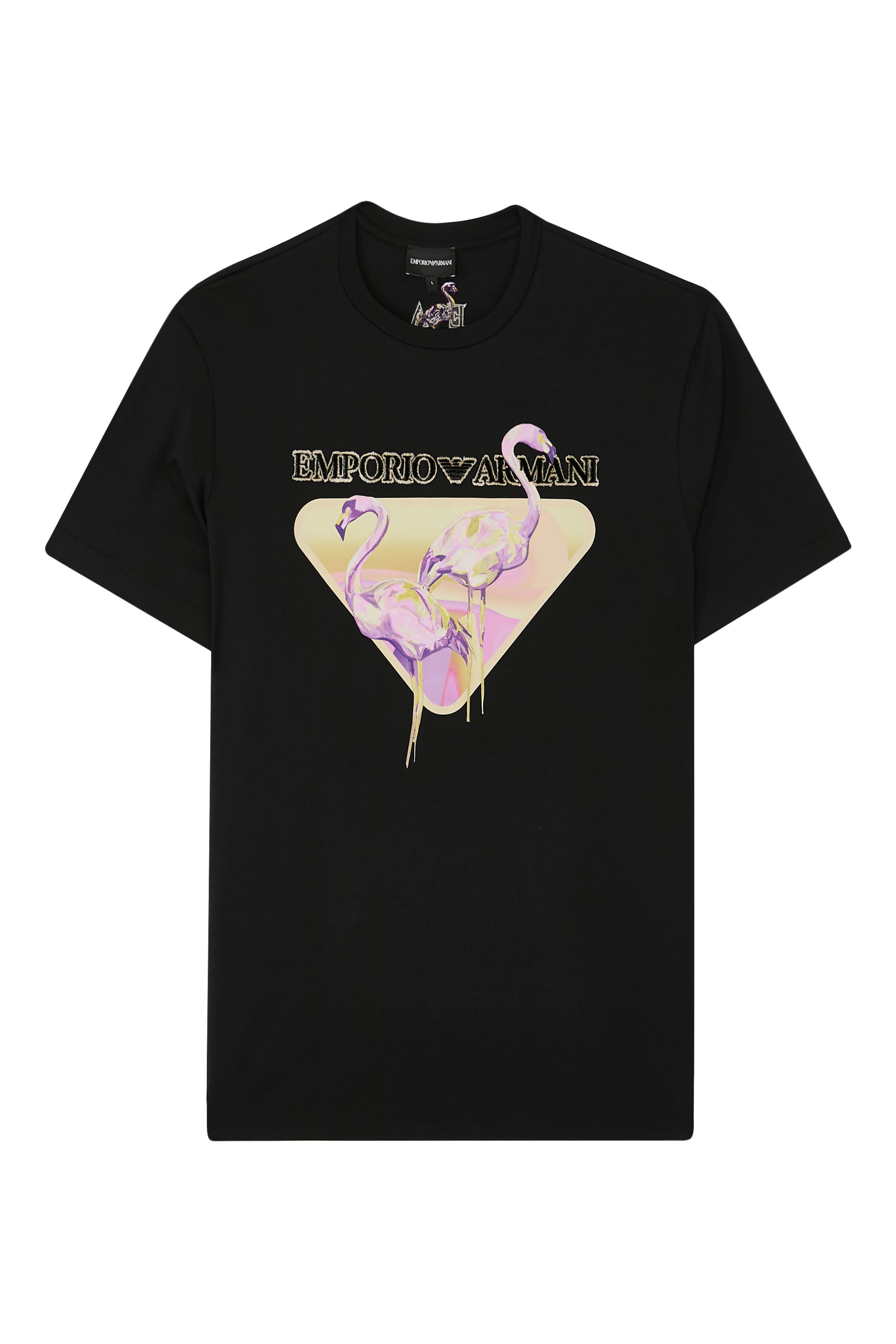 تيشيرت بنقشة غرافيكية جيرسيه