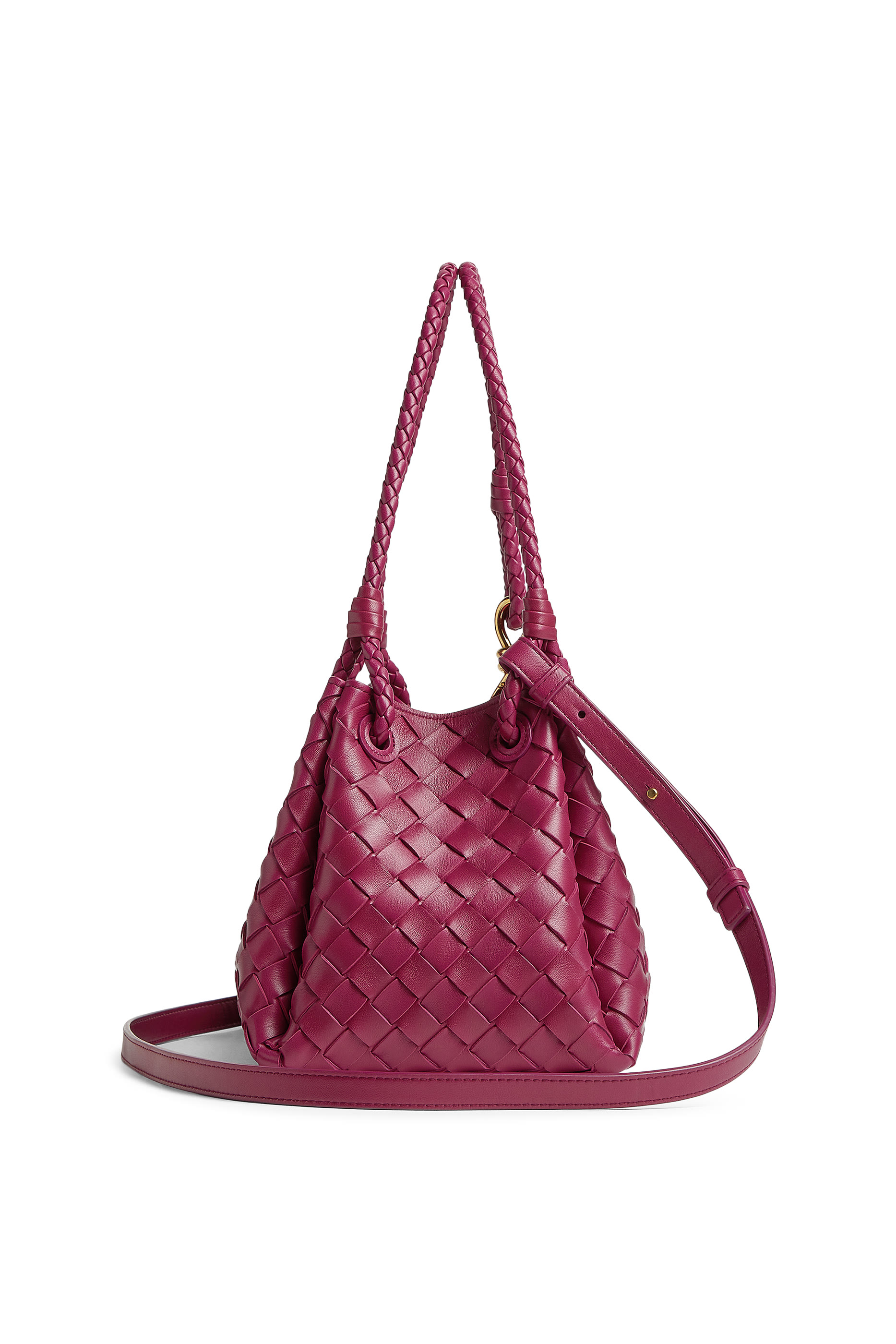 حقيبة كتف باراشوت كبيرة بتصميم مجدول