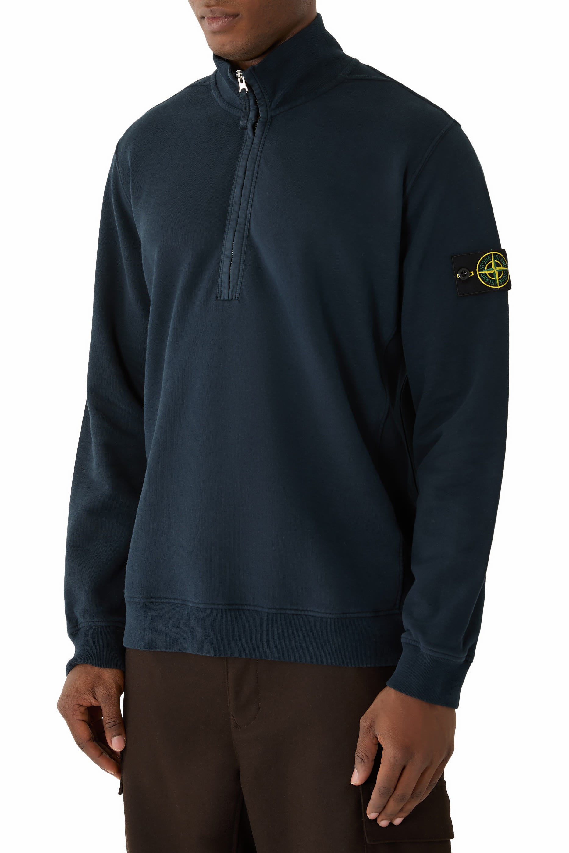 قميص بولو بسحاب قصير