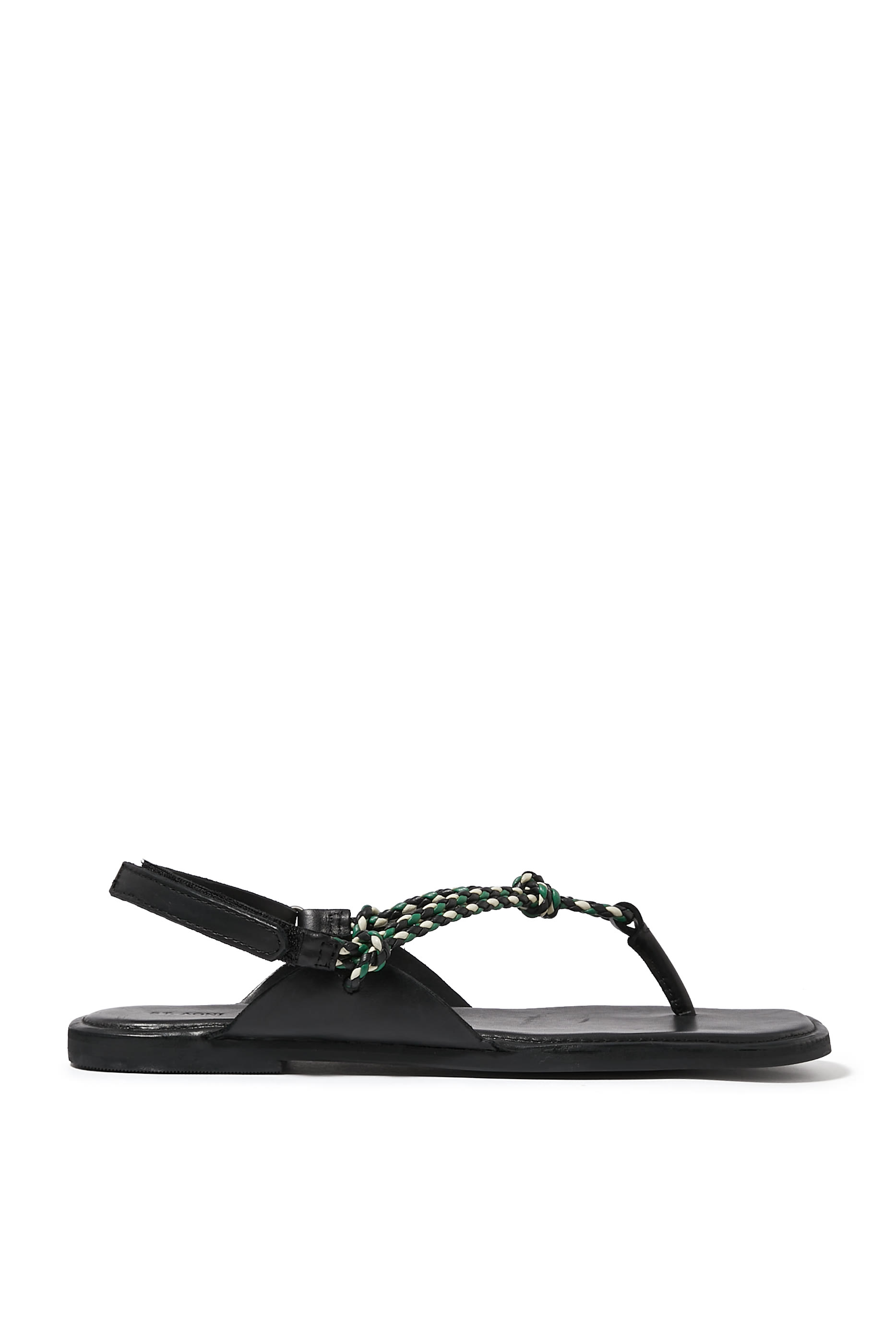 صندل بتصميم مجدول حبل